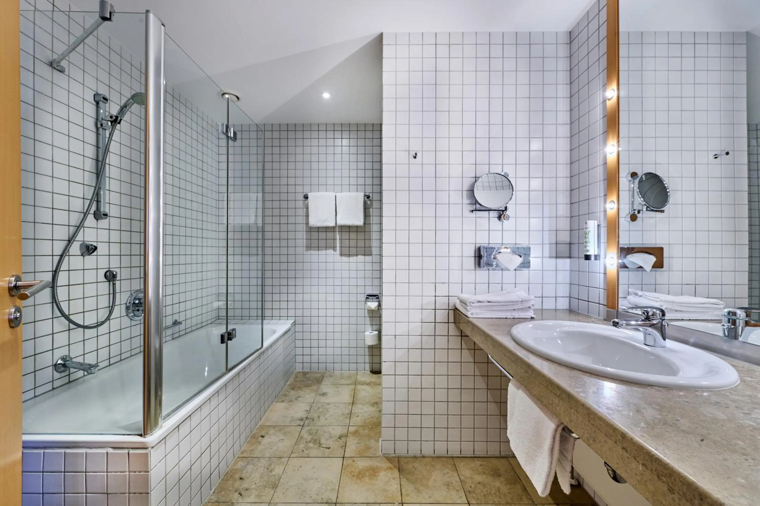 Bathroom in Hotel Theresientor