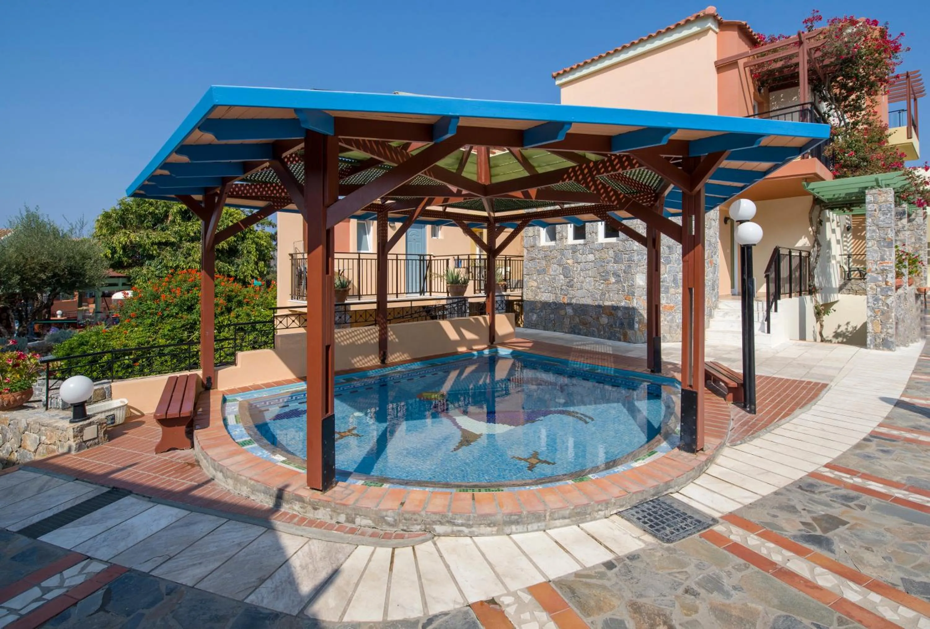 Swimming pool in Stefan Village Hotel