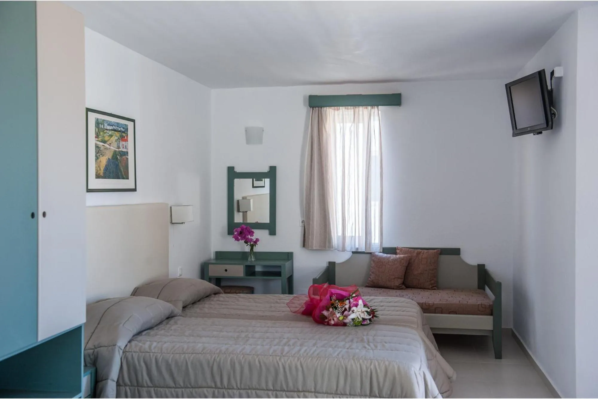 Bed in Stefan Village Hotel