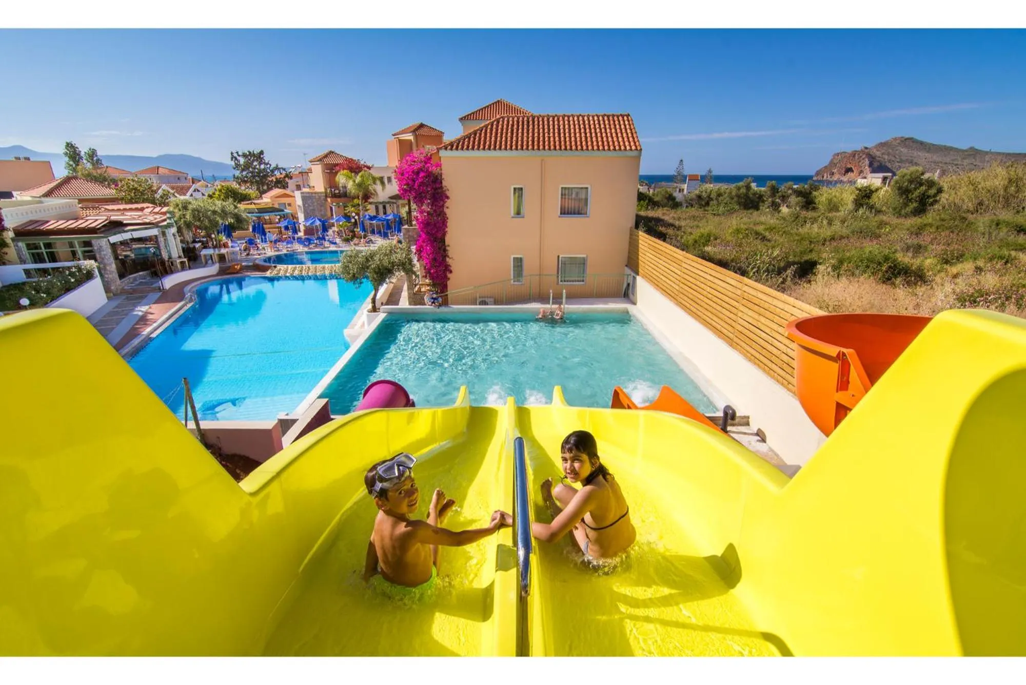 Aqua park in Stefan Village Hotel