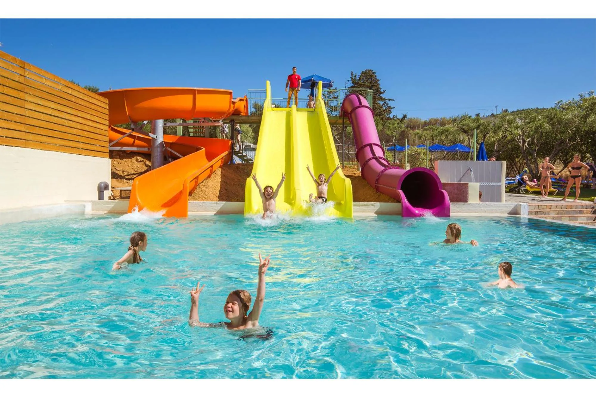 Aqua park in Stefan Village Hotel