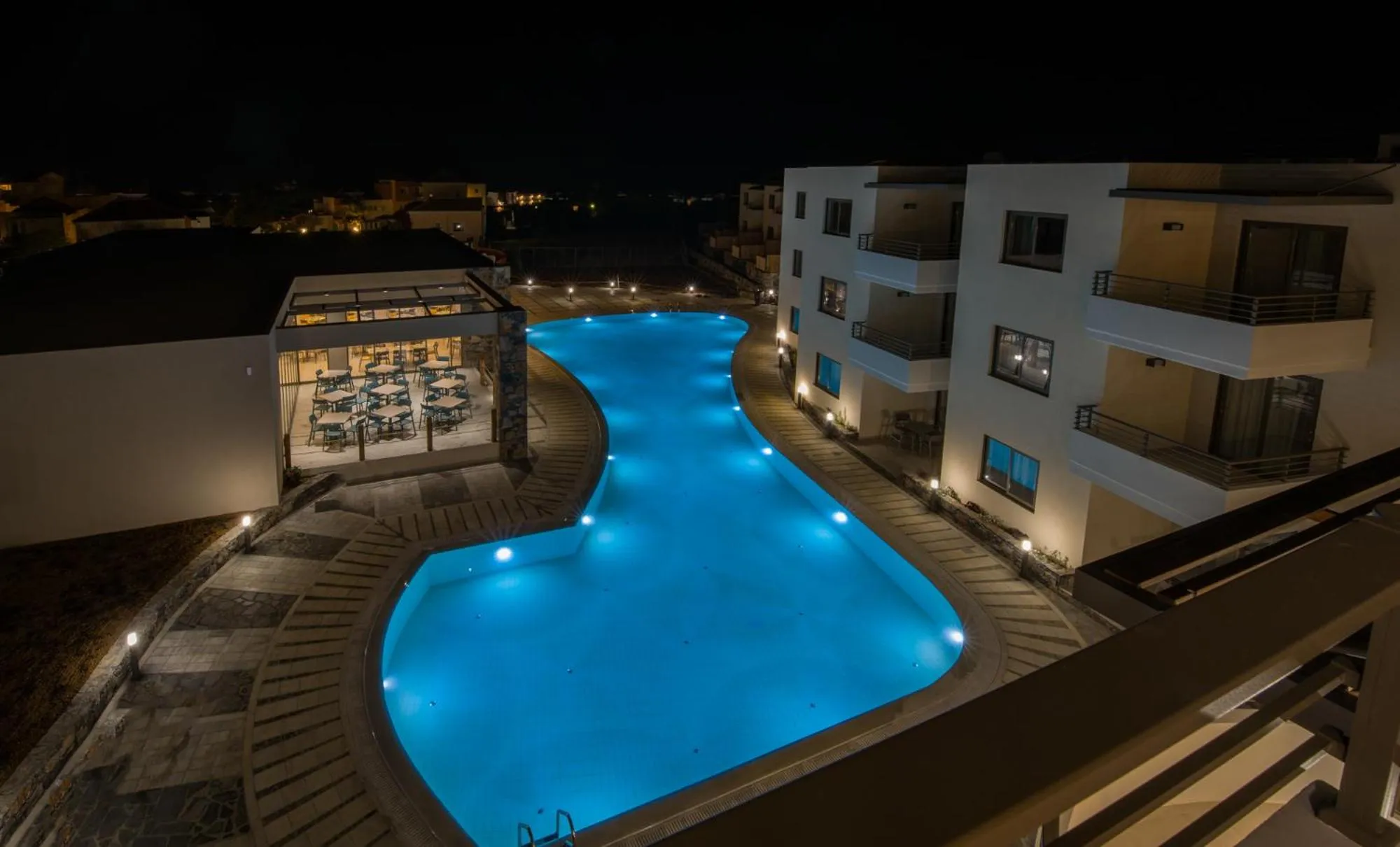 Patio in Stefan Village Hotel