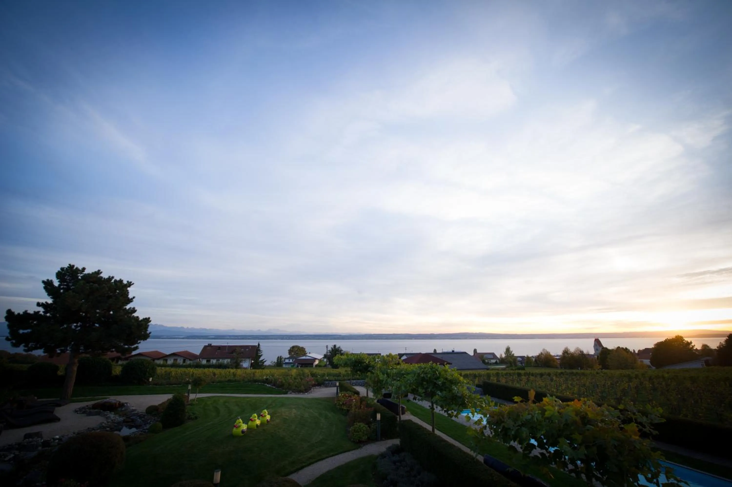 Lake view in Burgunderhof Bodensee - Adults only