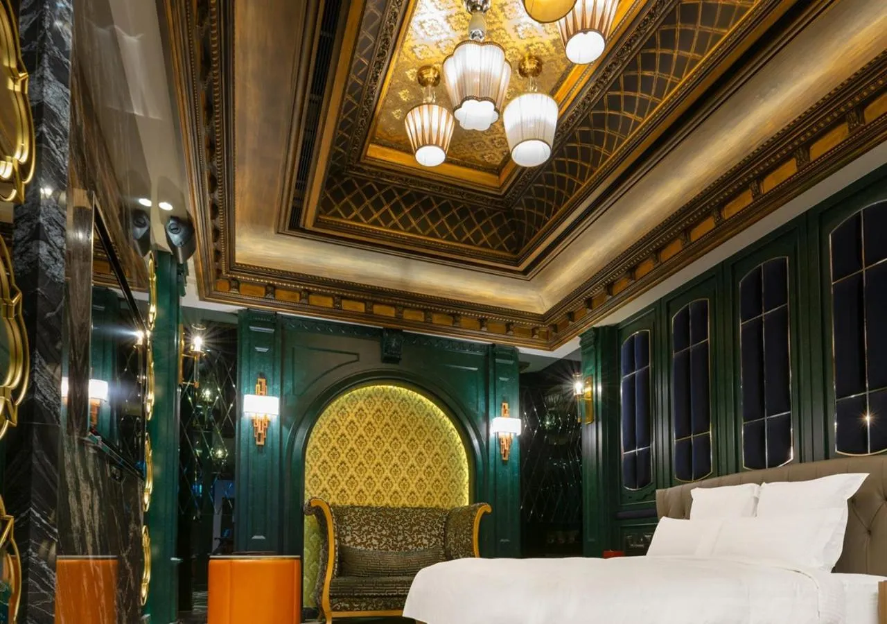 Bed in Royal Group Motel Jhong Hua Branch