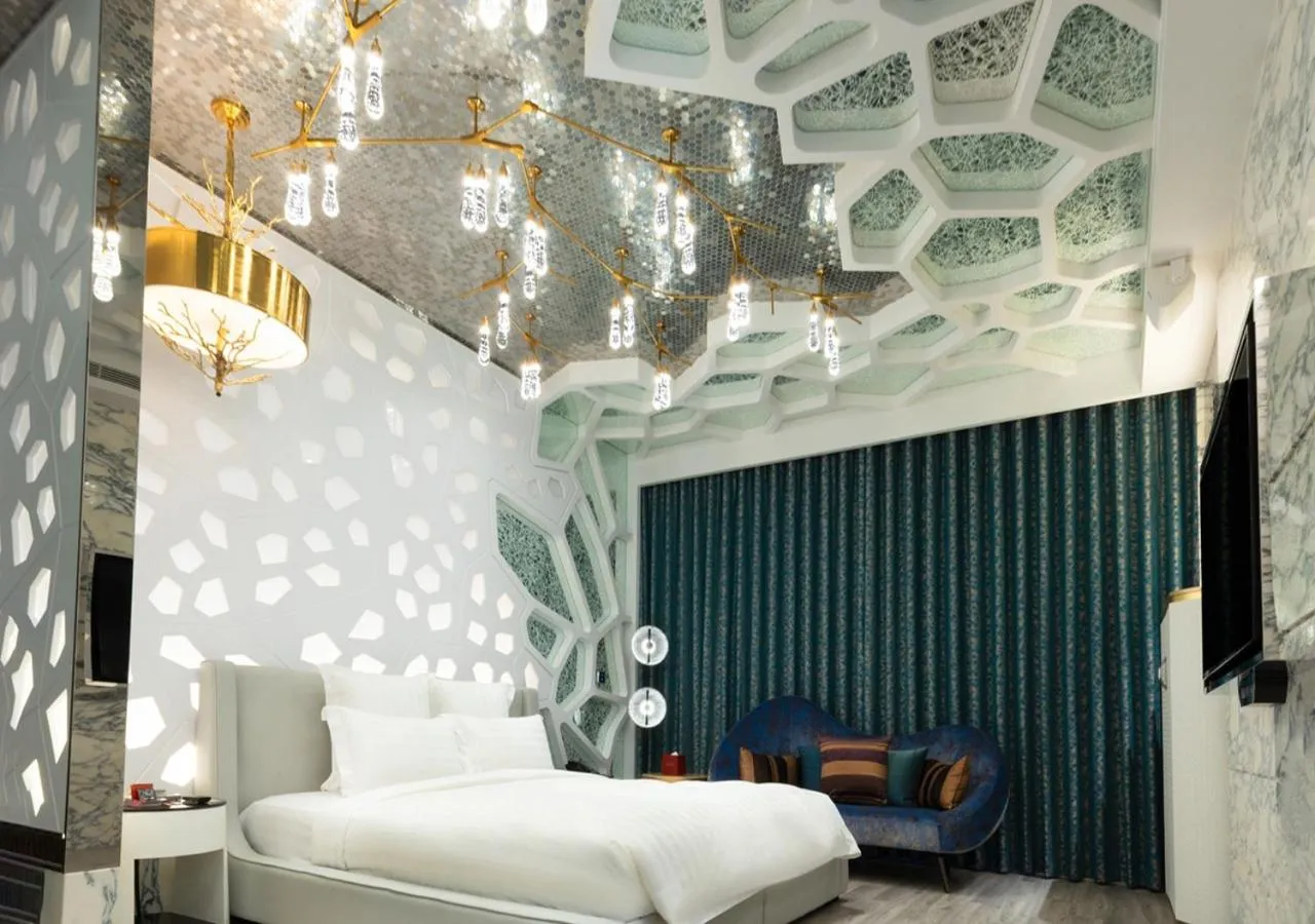 Bed in Royal Group Motel Jhong Hua Branch