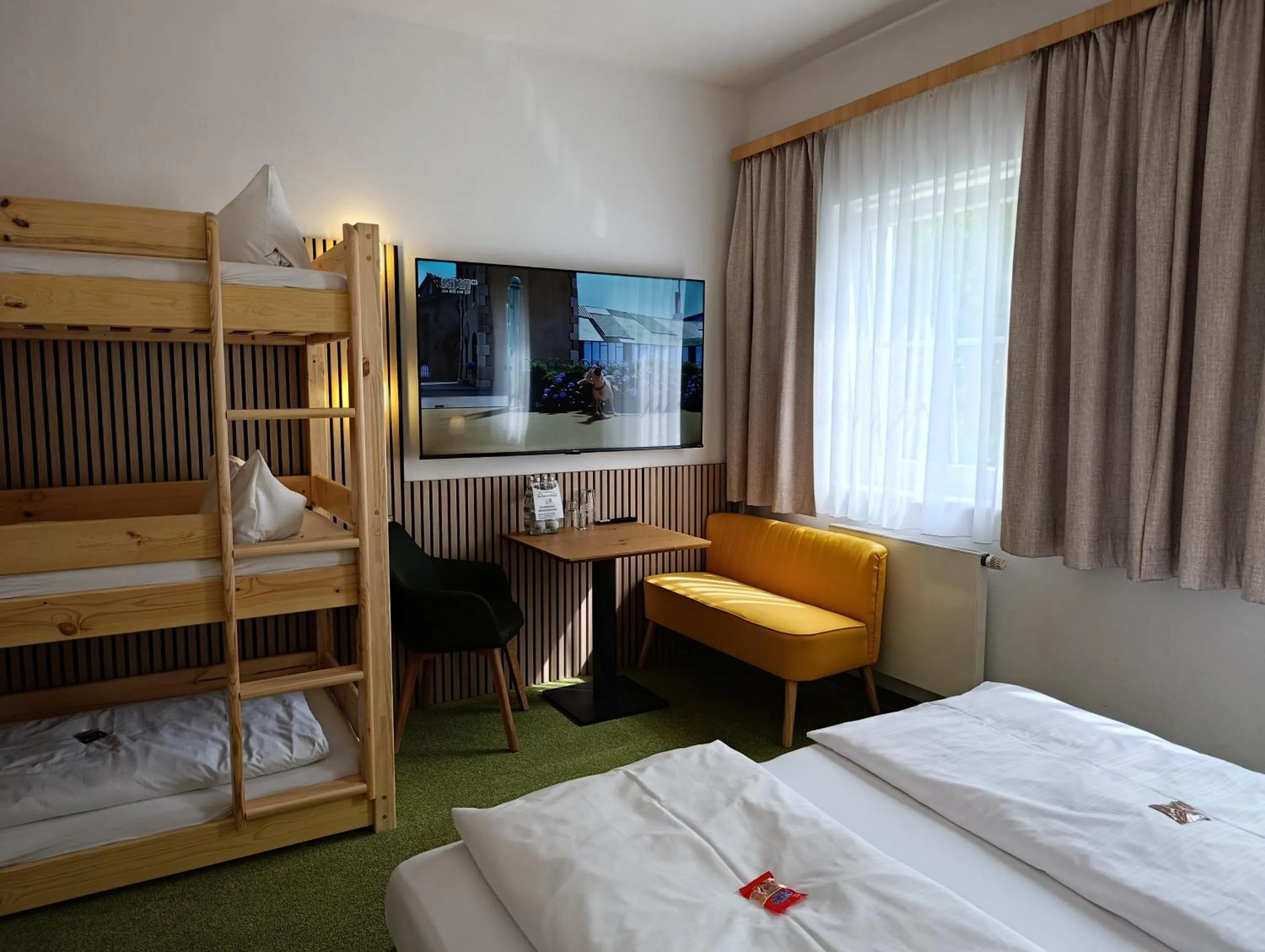 Bed in Familienhotel nahe der Therme Erding
