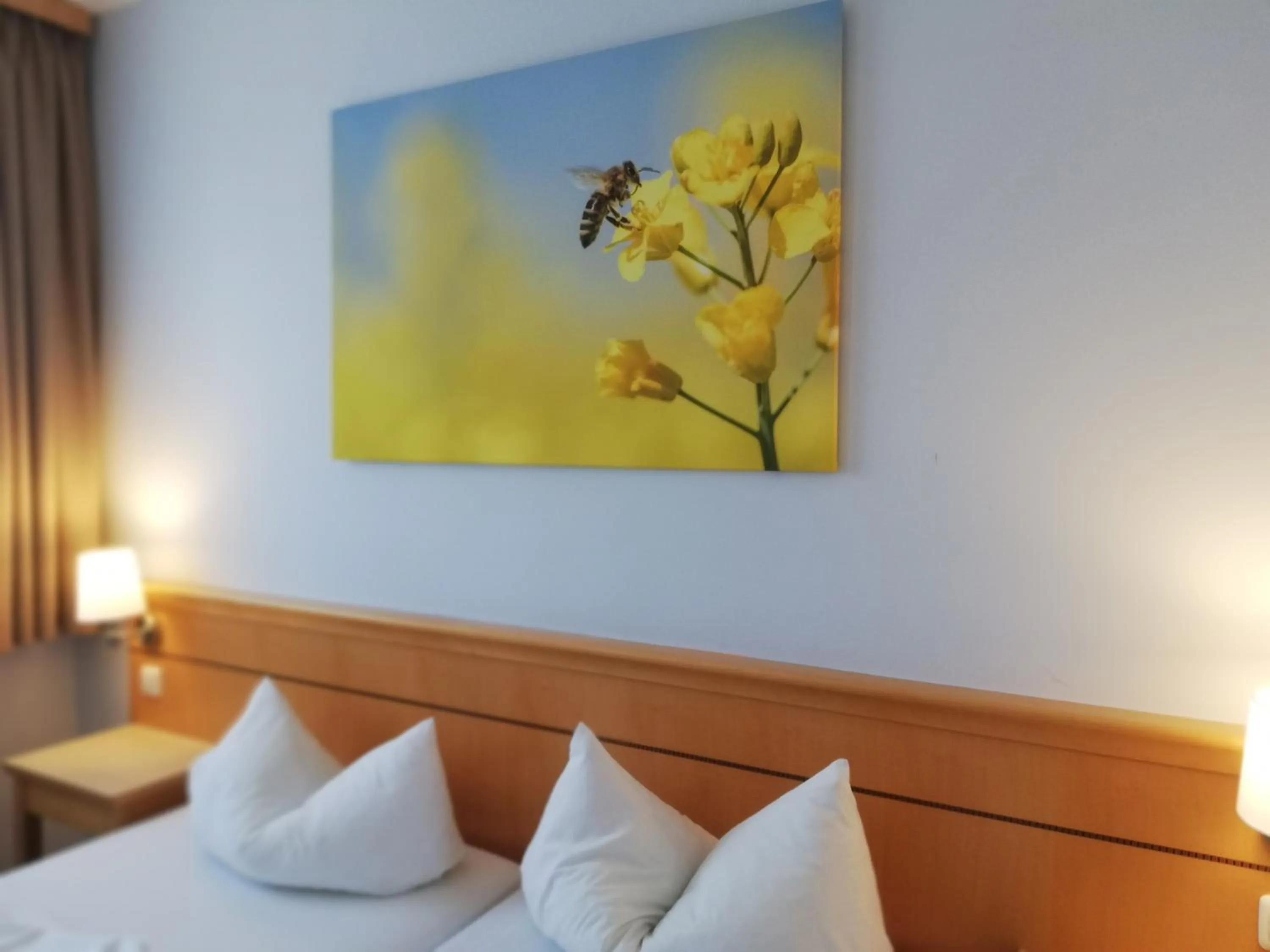 Photo of the whole room, Bed in Familienhotel nahe der Therme Erding