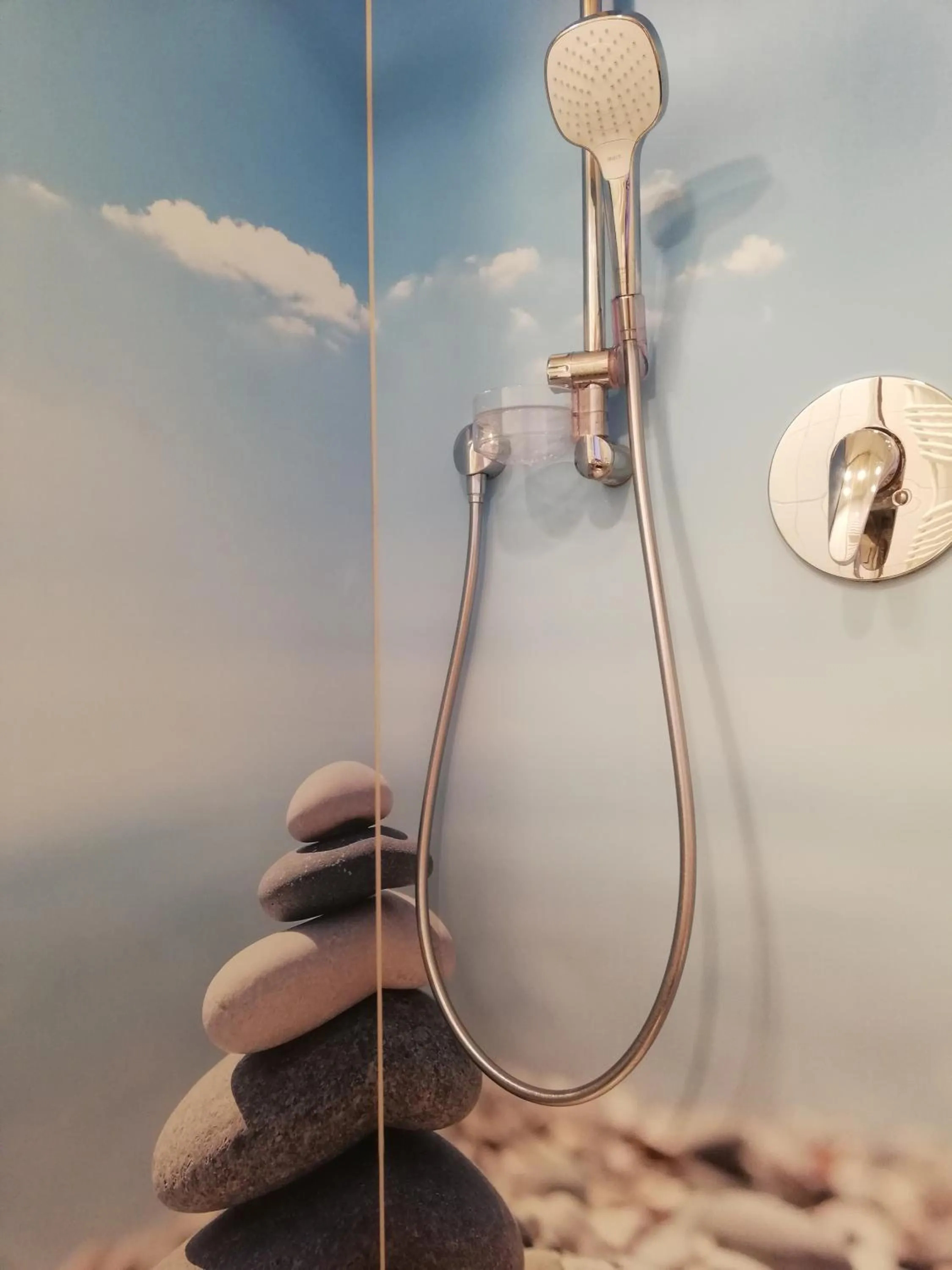 Bathroom in Familienhotel nahe der Therme Erding