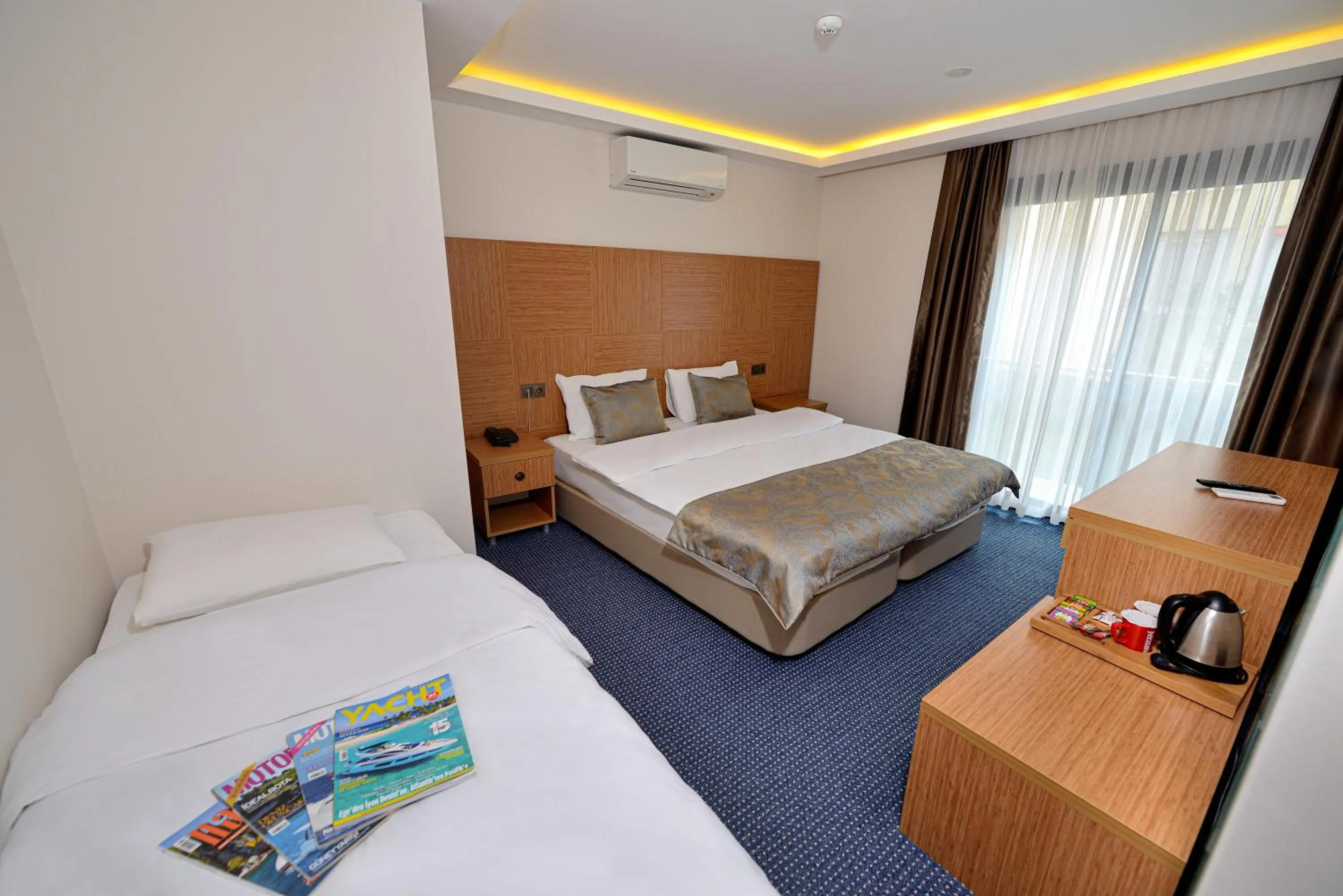 Bed in Saatlı Hotel