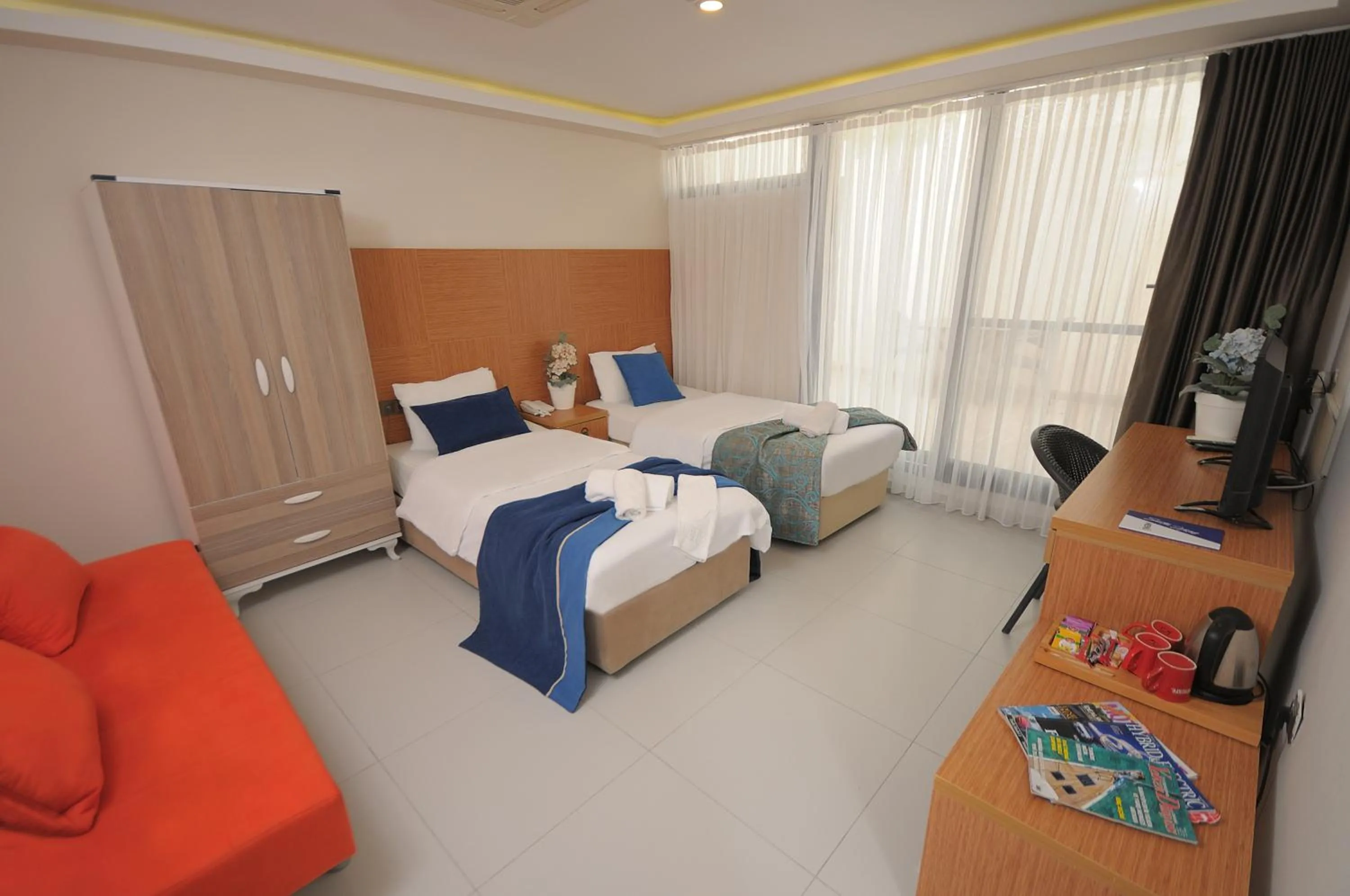 Bed in Saatlı Hotel