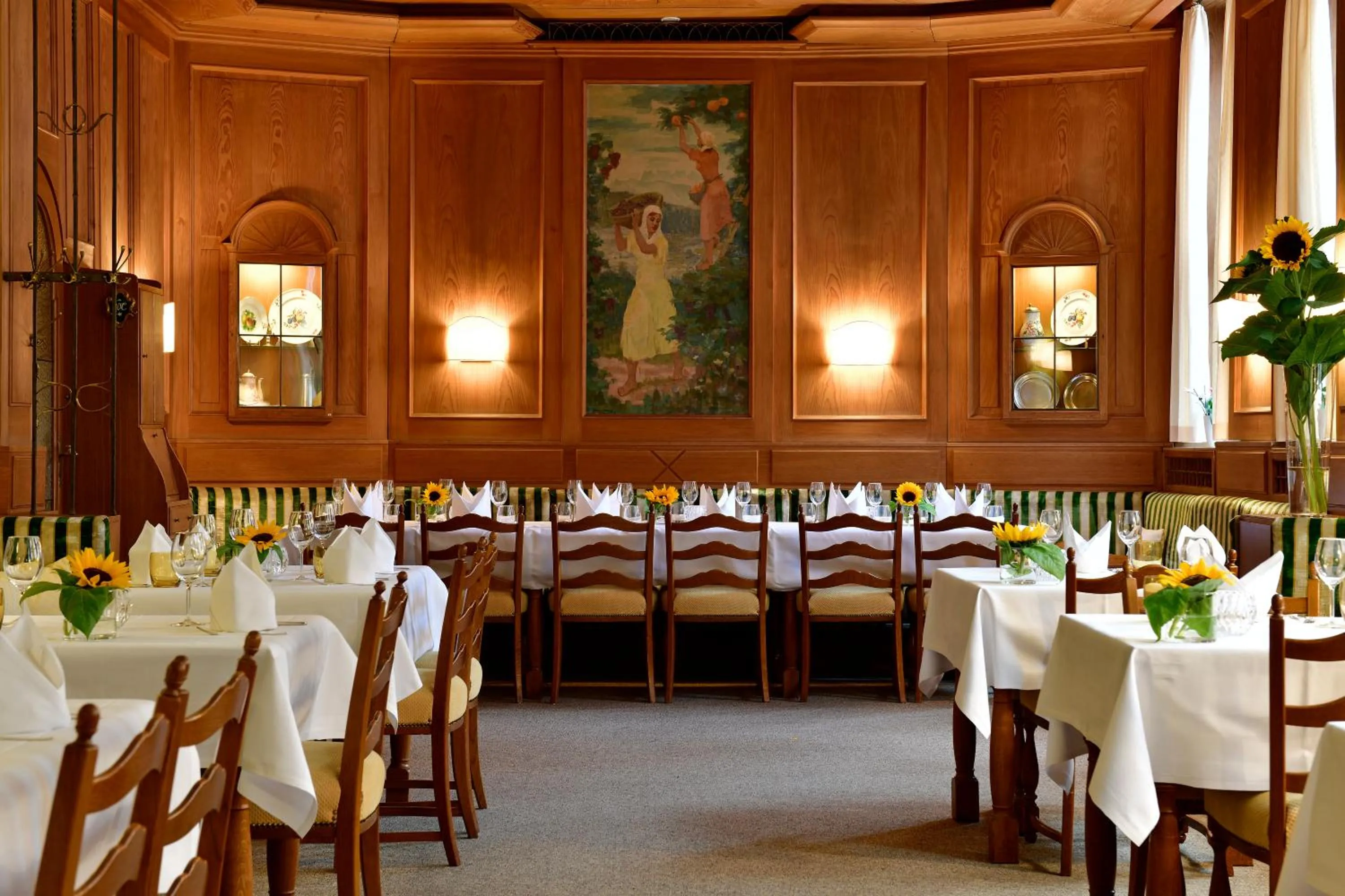 Restaurant/places to eat in Romantik Hotel Markusturm