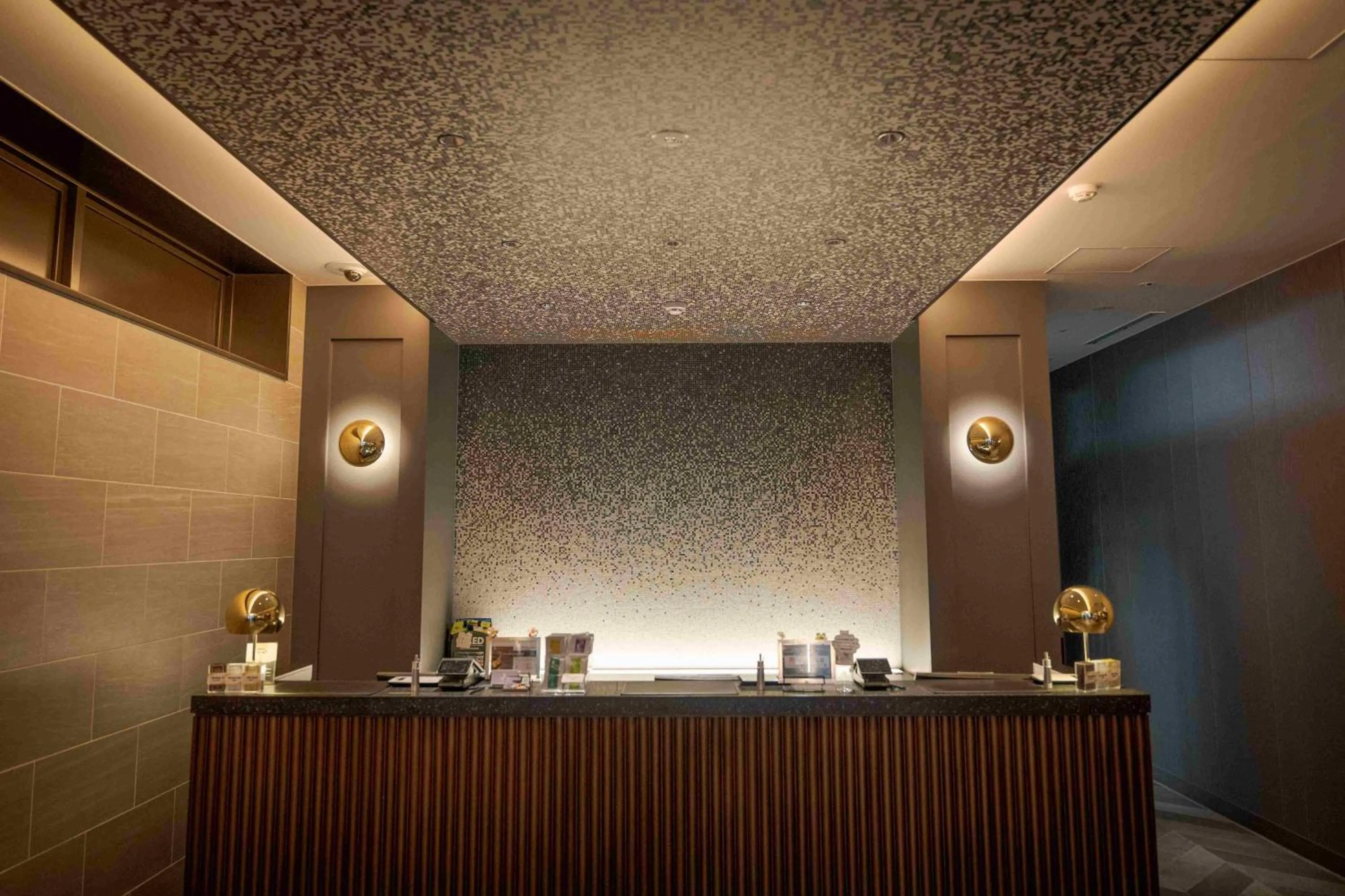 Lobby or reception in GRIDS PREMIUM HOTEL OSAKA NAMBA