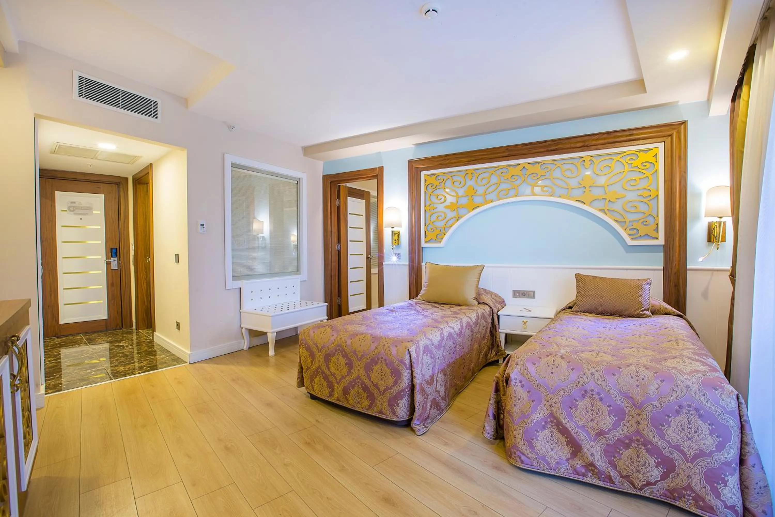 Bed in J'adore Deluxe Hotel & Spa Ultra All Inclusive