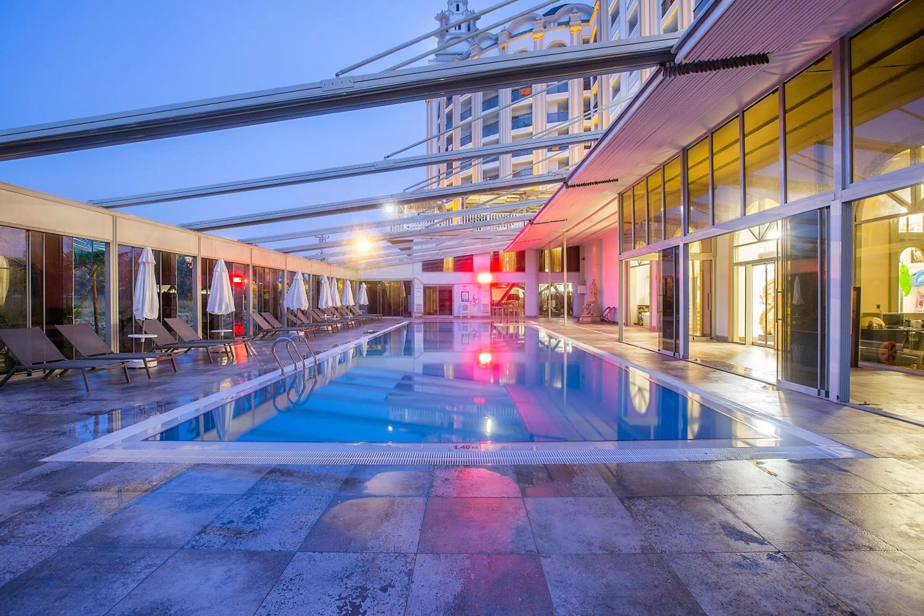 Pool view in J'adore Deluxe Hotel & Spa Ultra All Inclusive