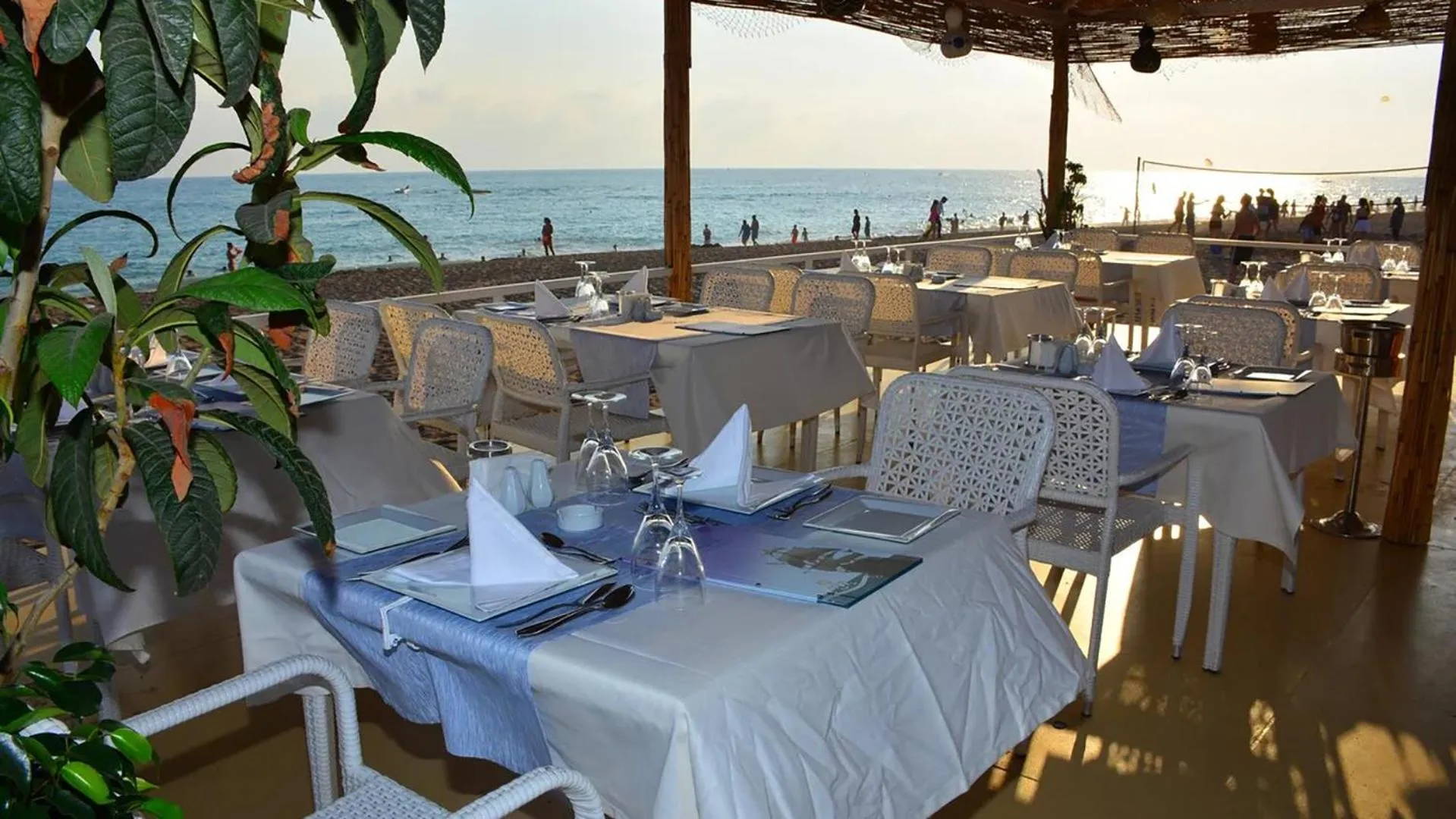 Patio in J'adore Deluxe Hotel & Spa Ultra All Inclusive