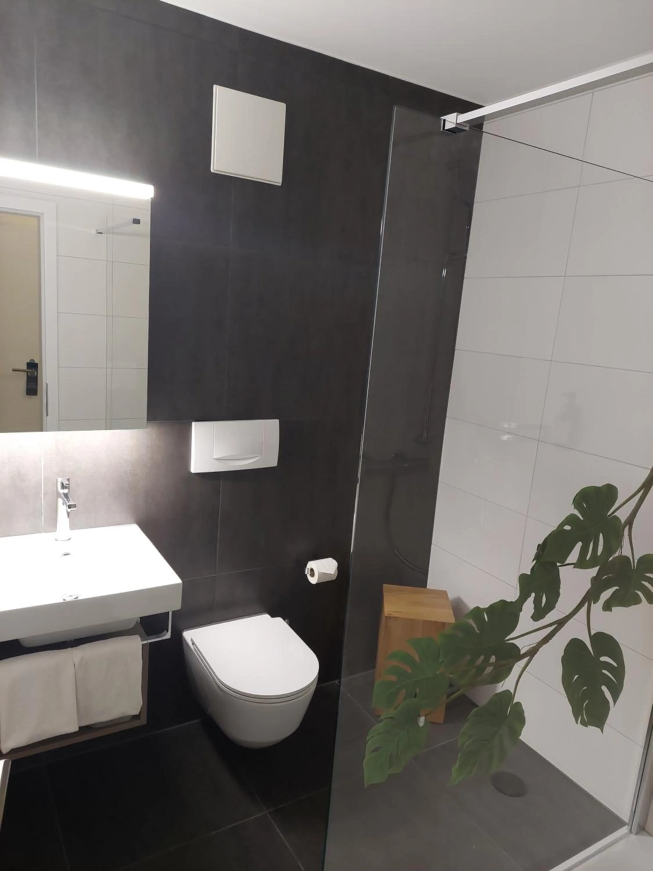 Bathroom in Apart-Hôtel Pont-de-Thielle