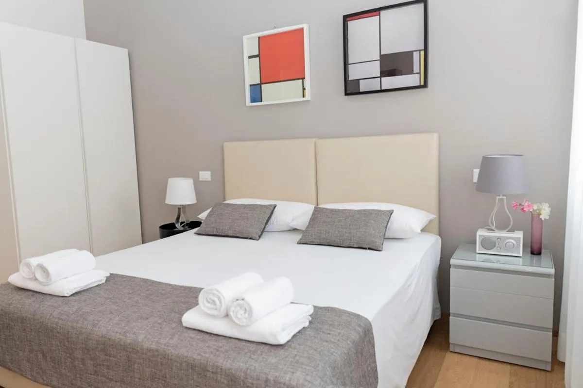 Bed in B&B Villa Rosa