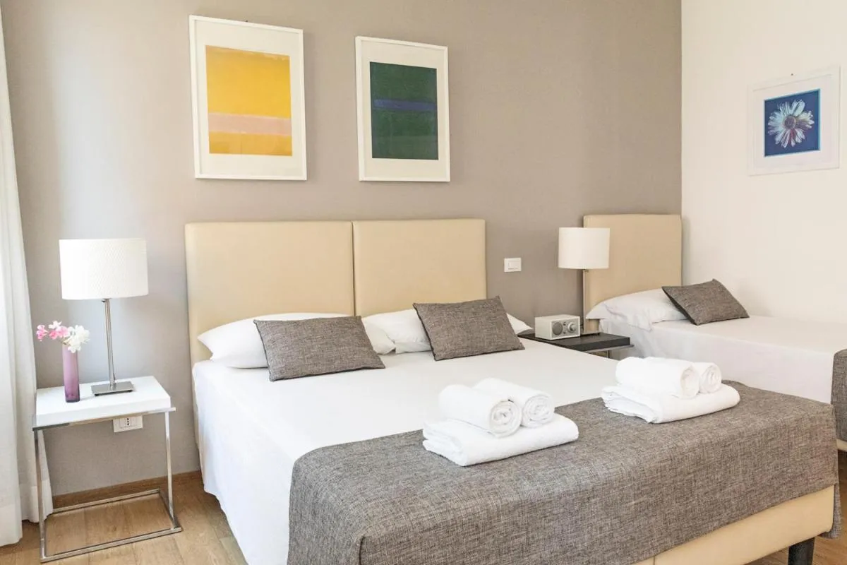 Bed in B&B Villa Rosa