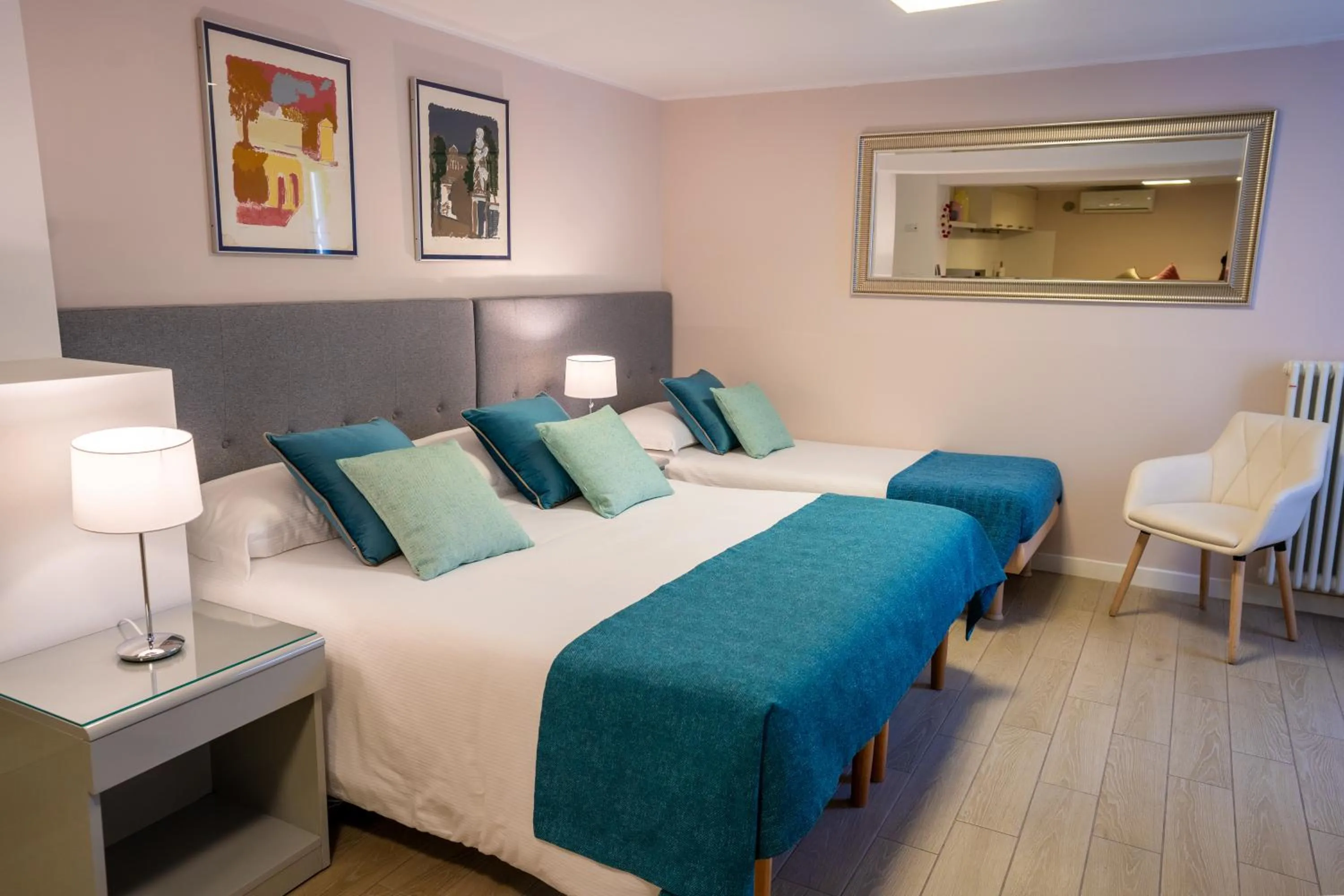 Bed in B&B Villa Rosa