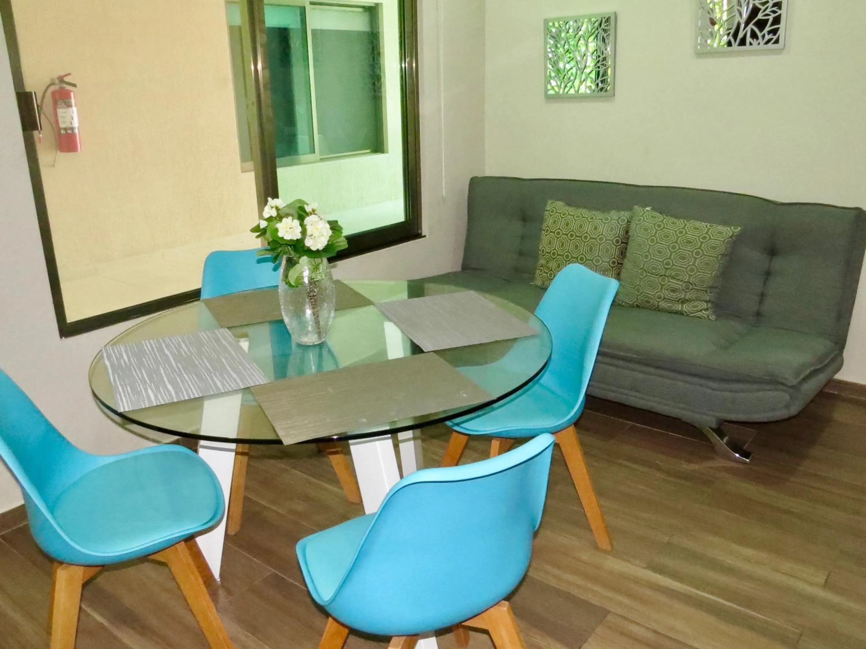 Seating area in PALMARENA by Nah Hotels