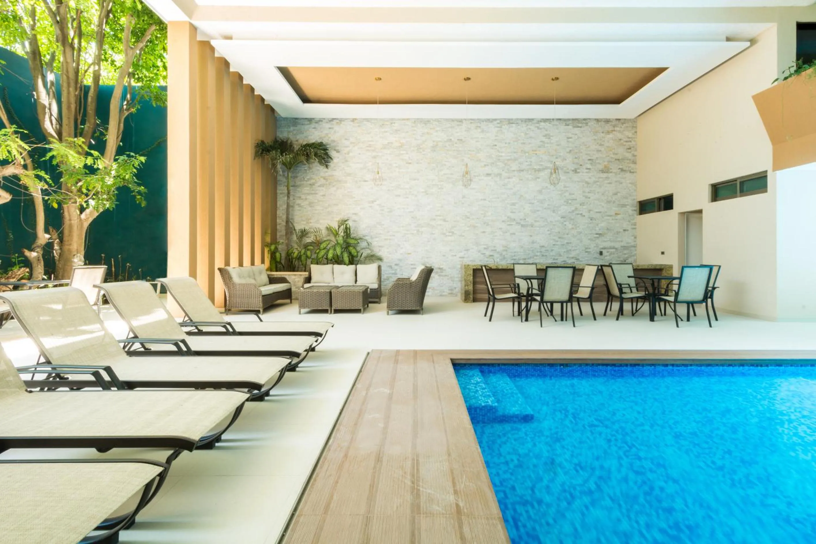 Swimming pool in PALMARENA by Nah Hotels