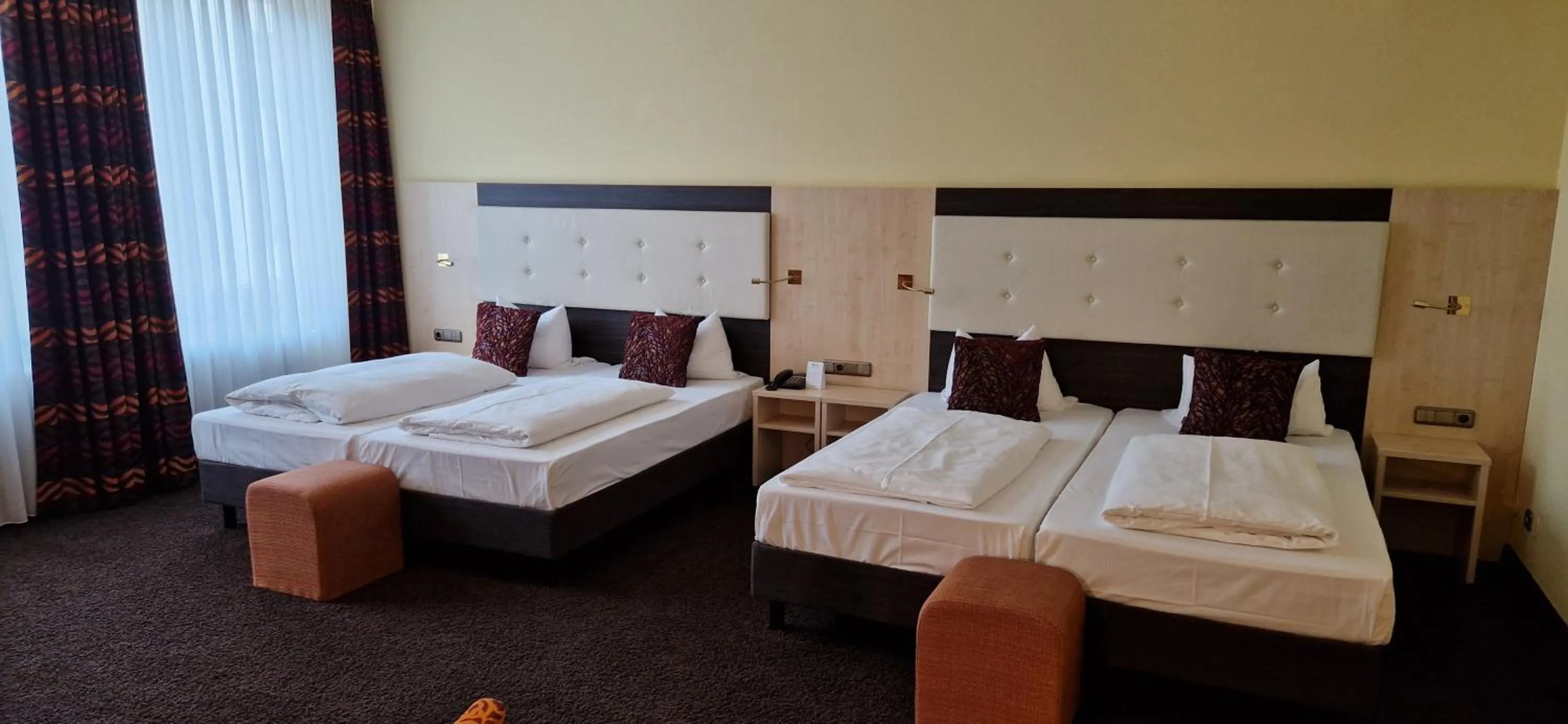 Photo of the whole room, Bed in Best Western Hotel Augusta