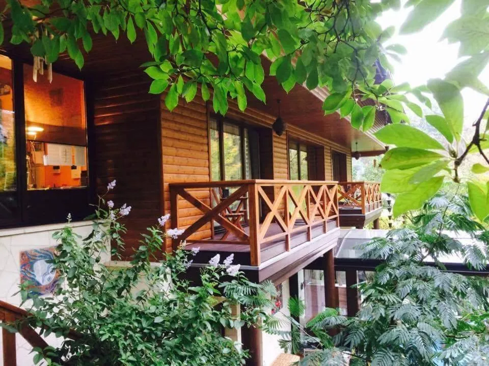 Balcony/Terrace in Ekosamotnia