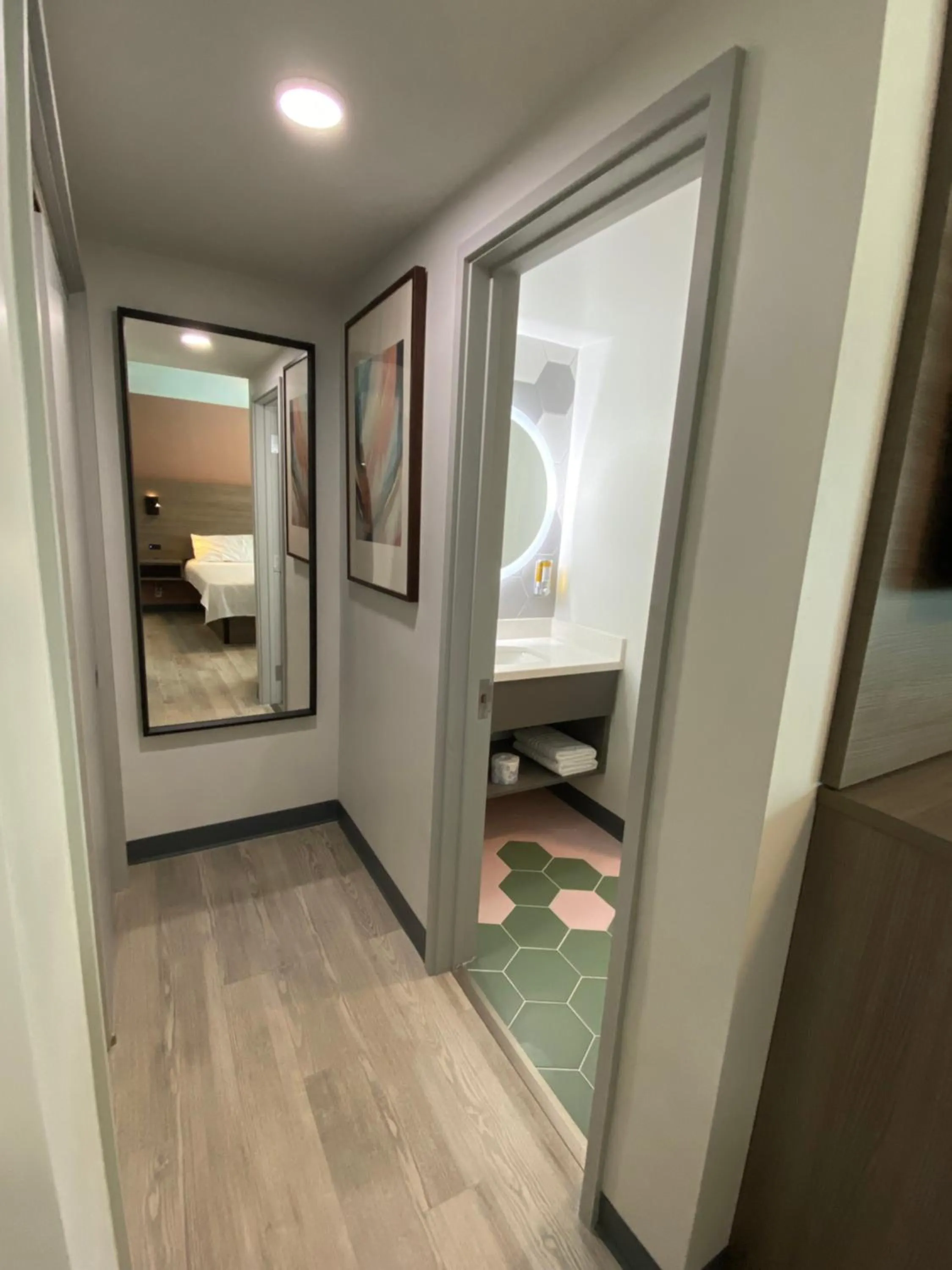 Bed in Rolo Beach Hotel