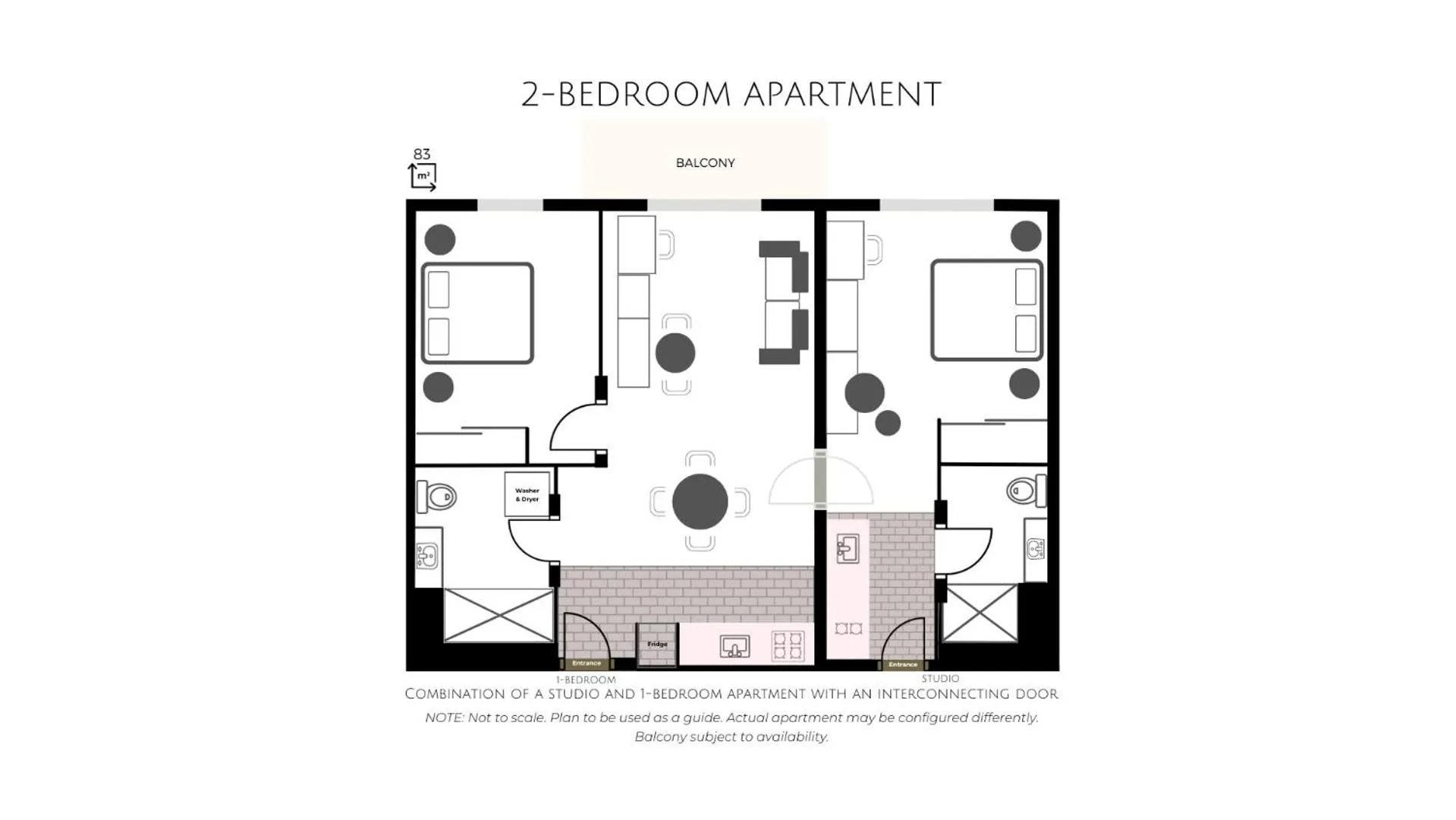 Floor plan in Quest Perth Ascot