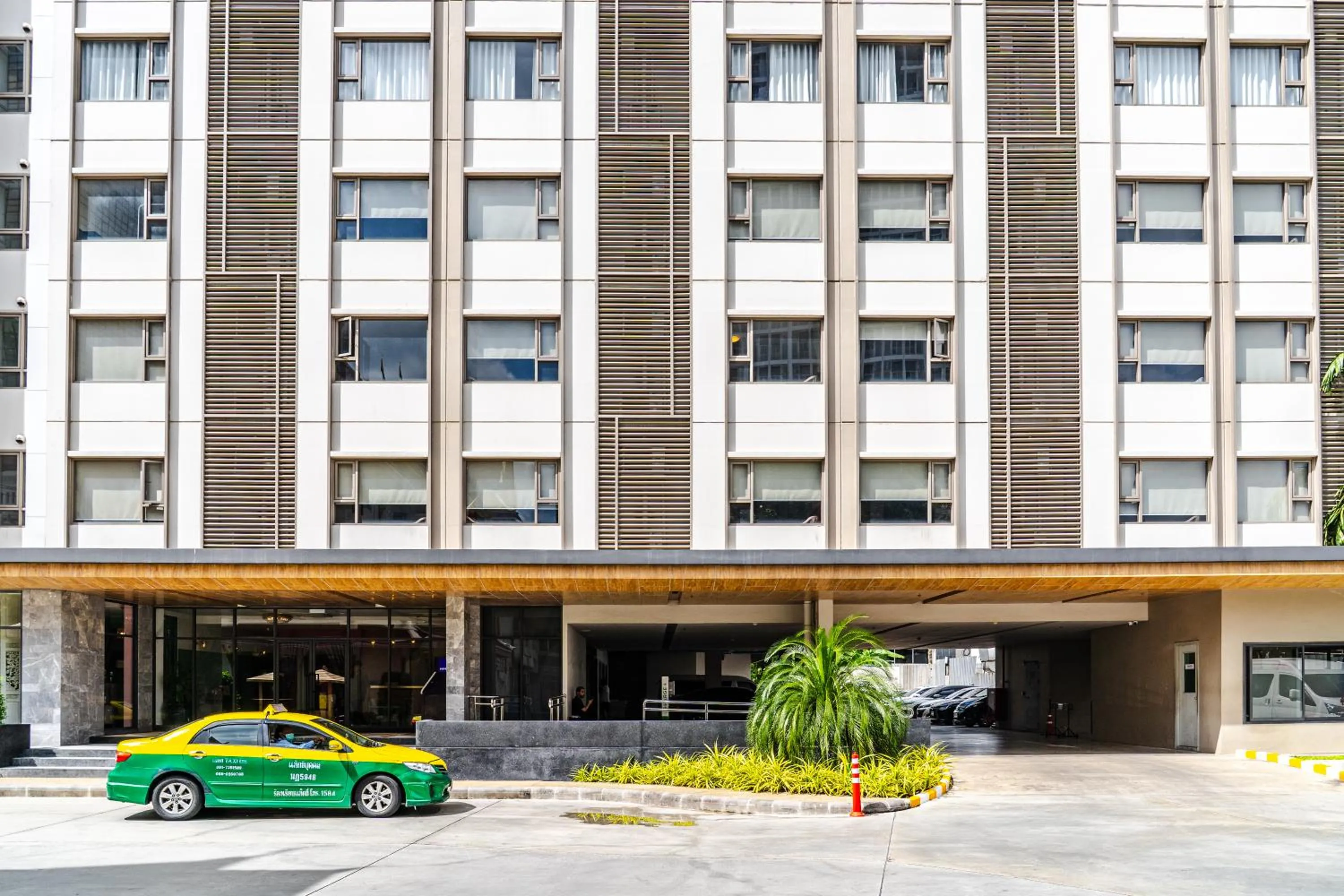 Property building in 56 Surawong Hotel Bangkok