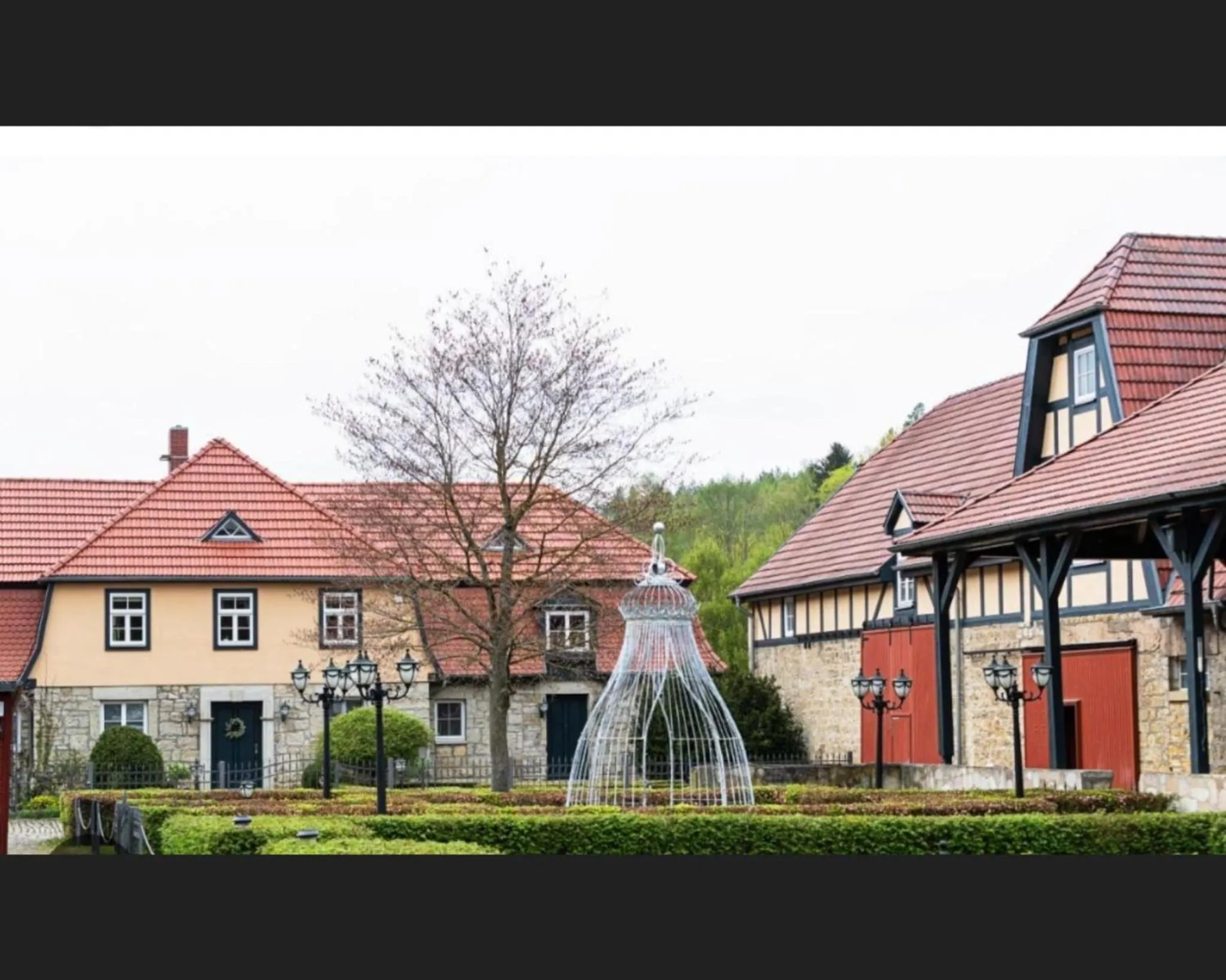 Property building in Hotel Henriettenhof Weimarer Land, Weimar-Bad Berka