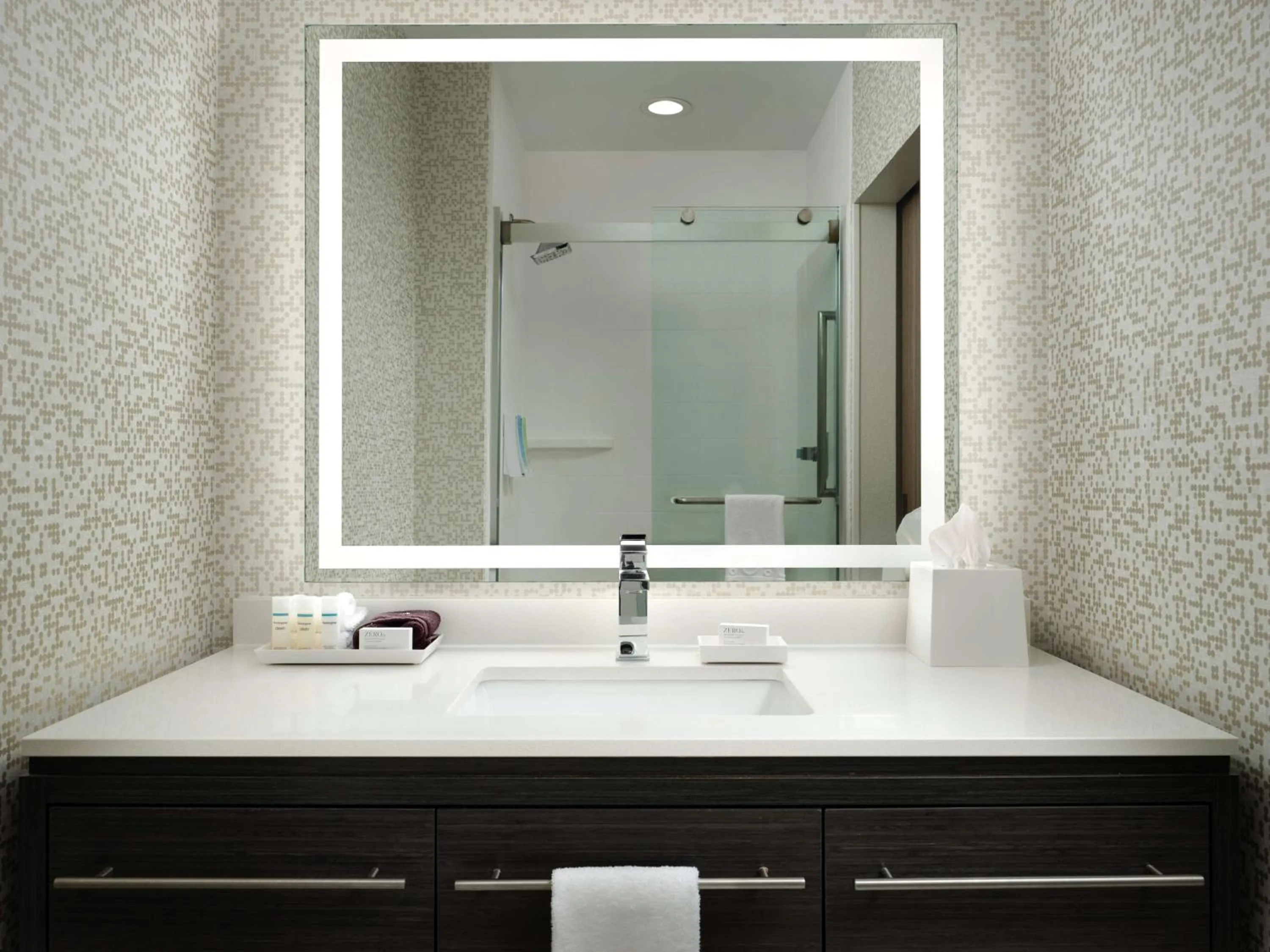 Bathroom in Home2 Suites Troy, OH