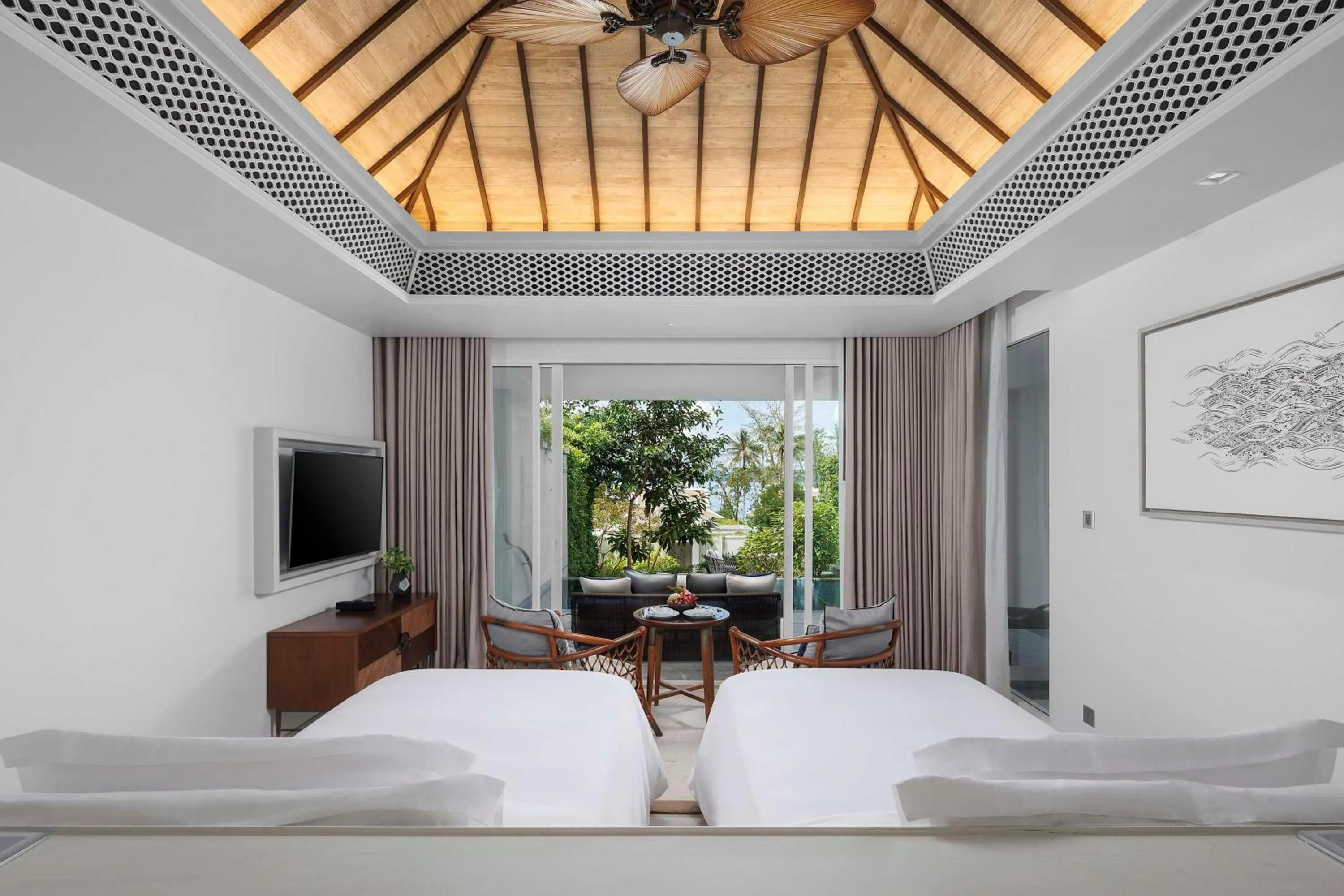 Bedroom, Bed in Banyan Tree Krabi