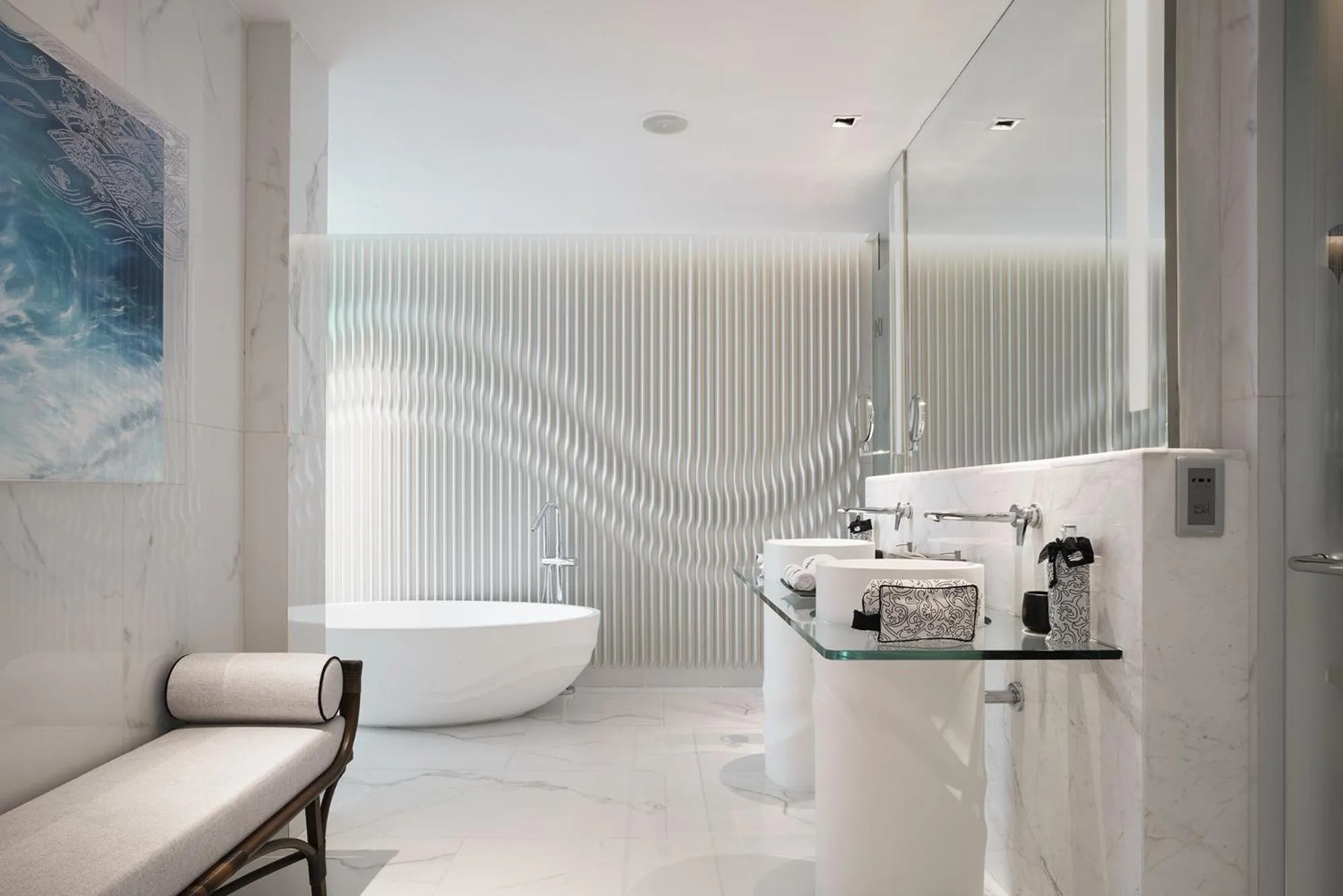 Bathroom in Banyan Tree Krabi