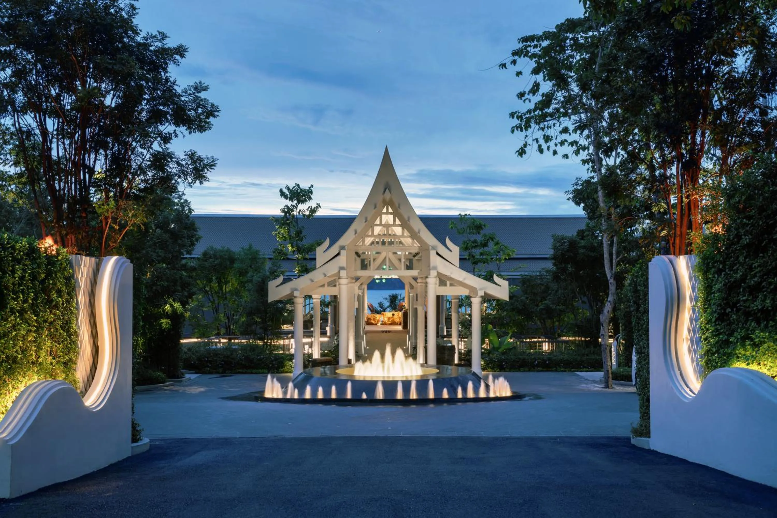 Facade/entrance in Banyan Tree Krabi
