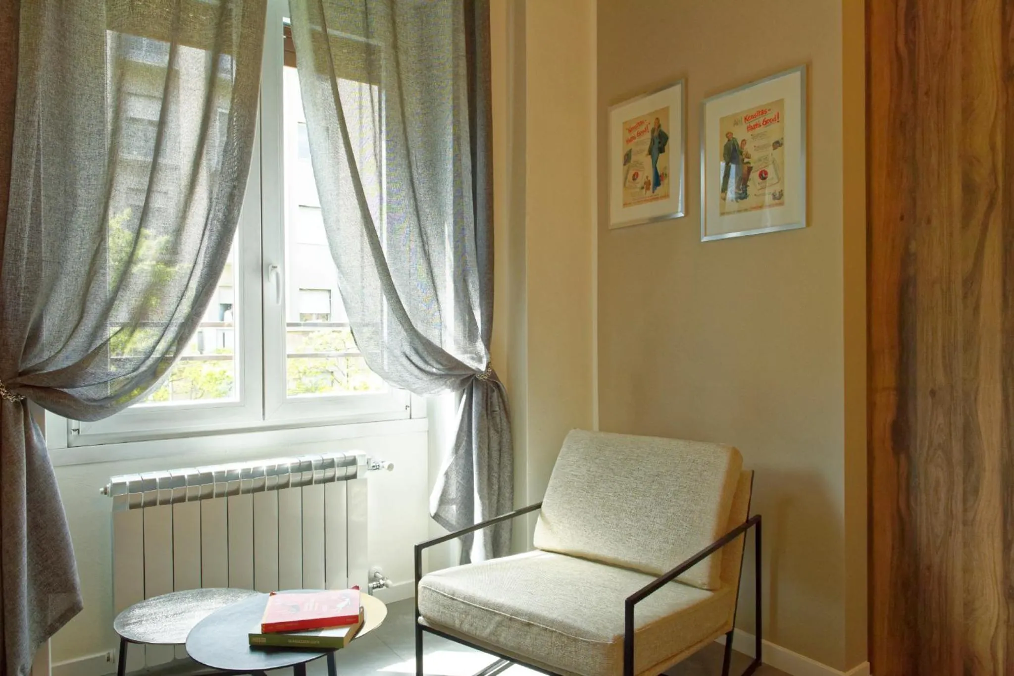 Seating area in RED RIBBON