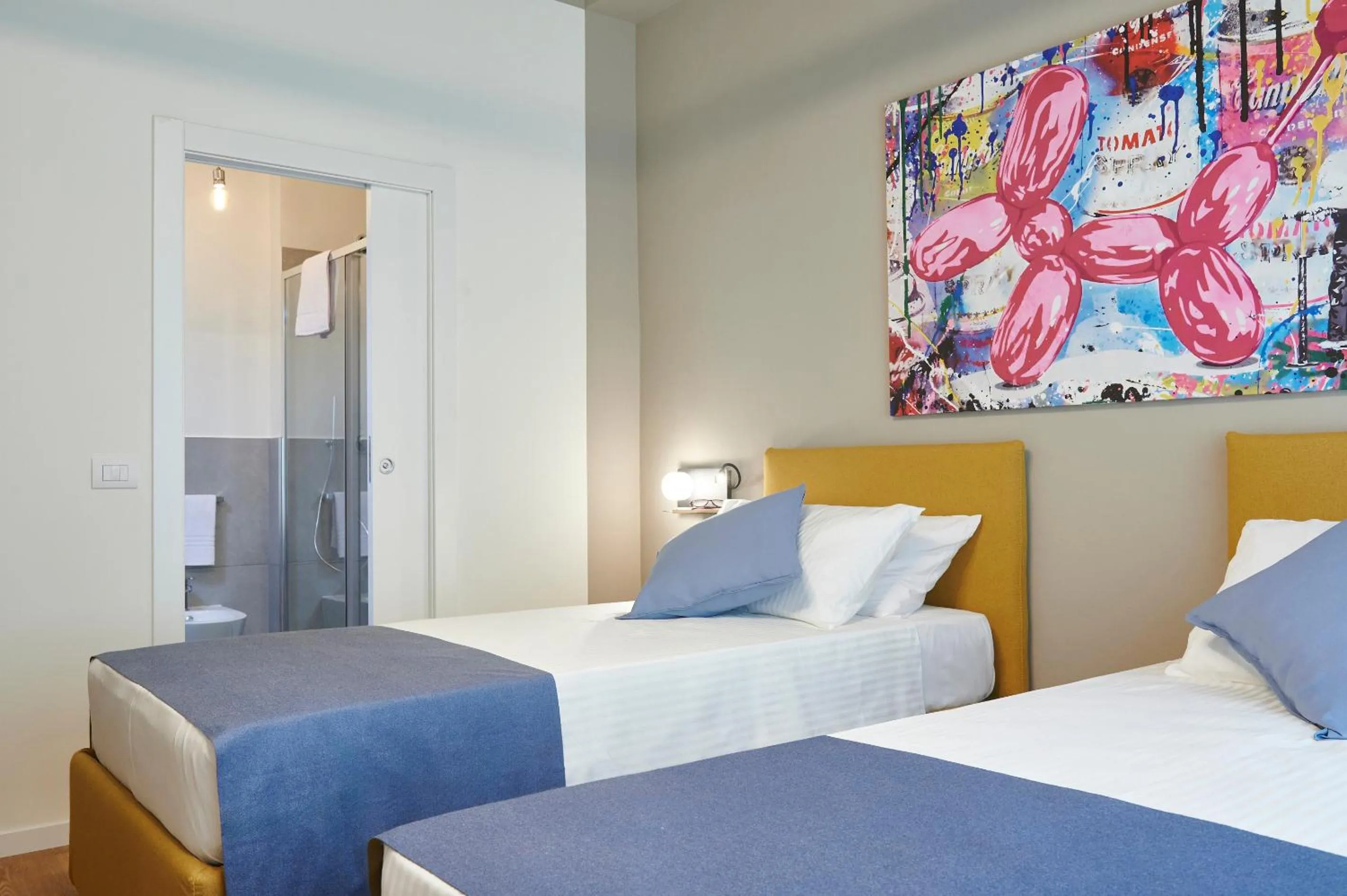 Bedroom, Bed in WHITE RIBBON