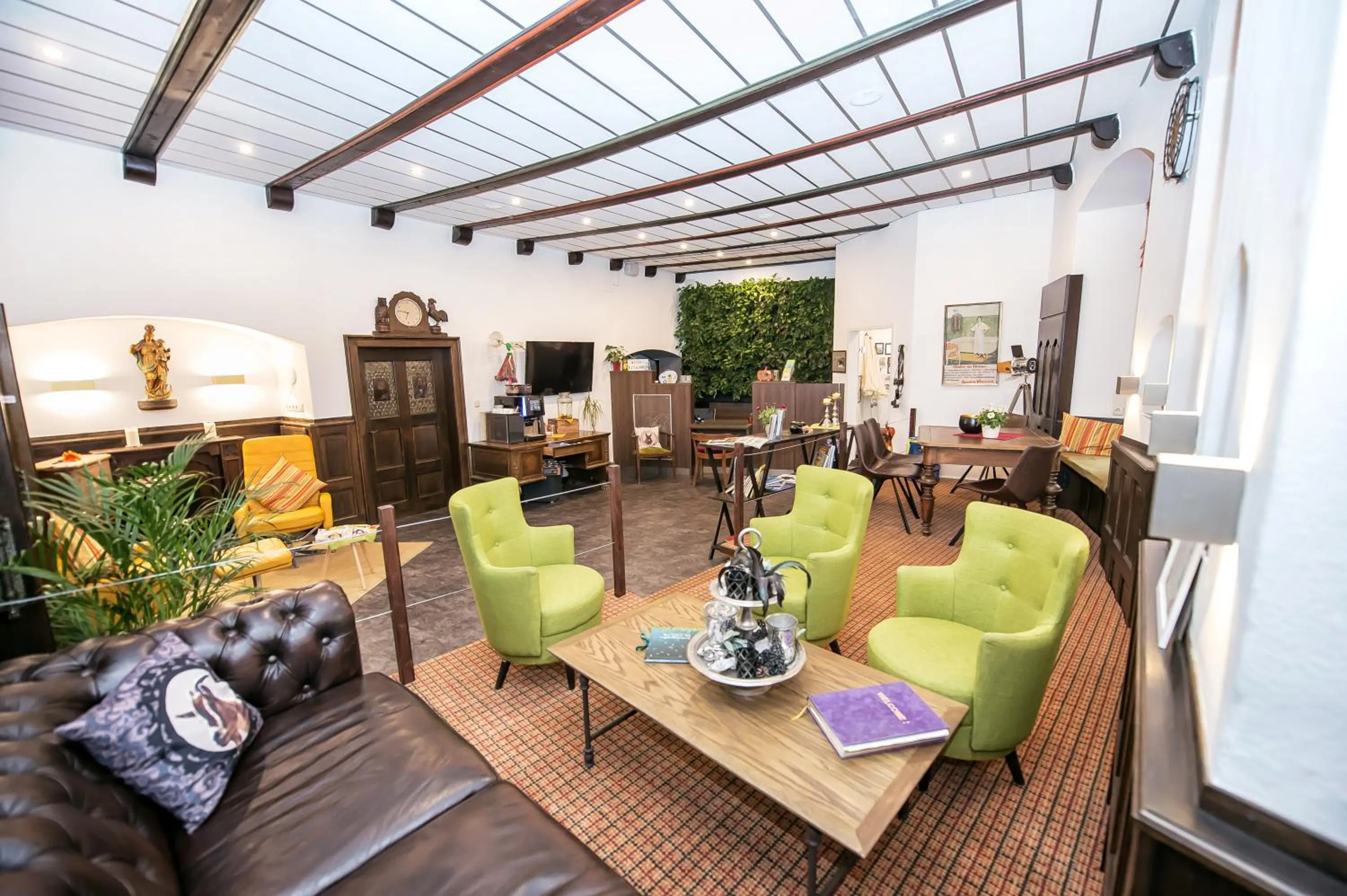 Lobby or reception in Hotel Weierich