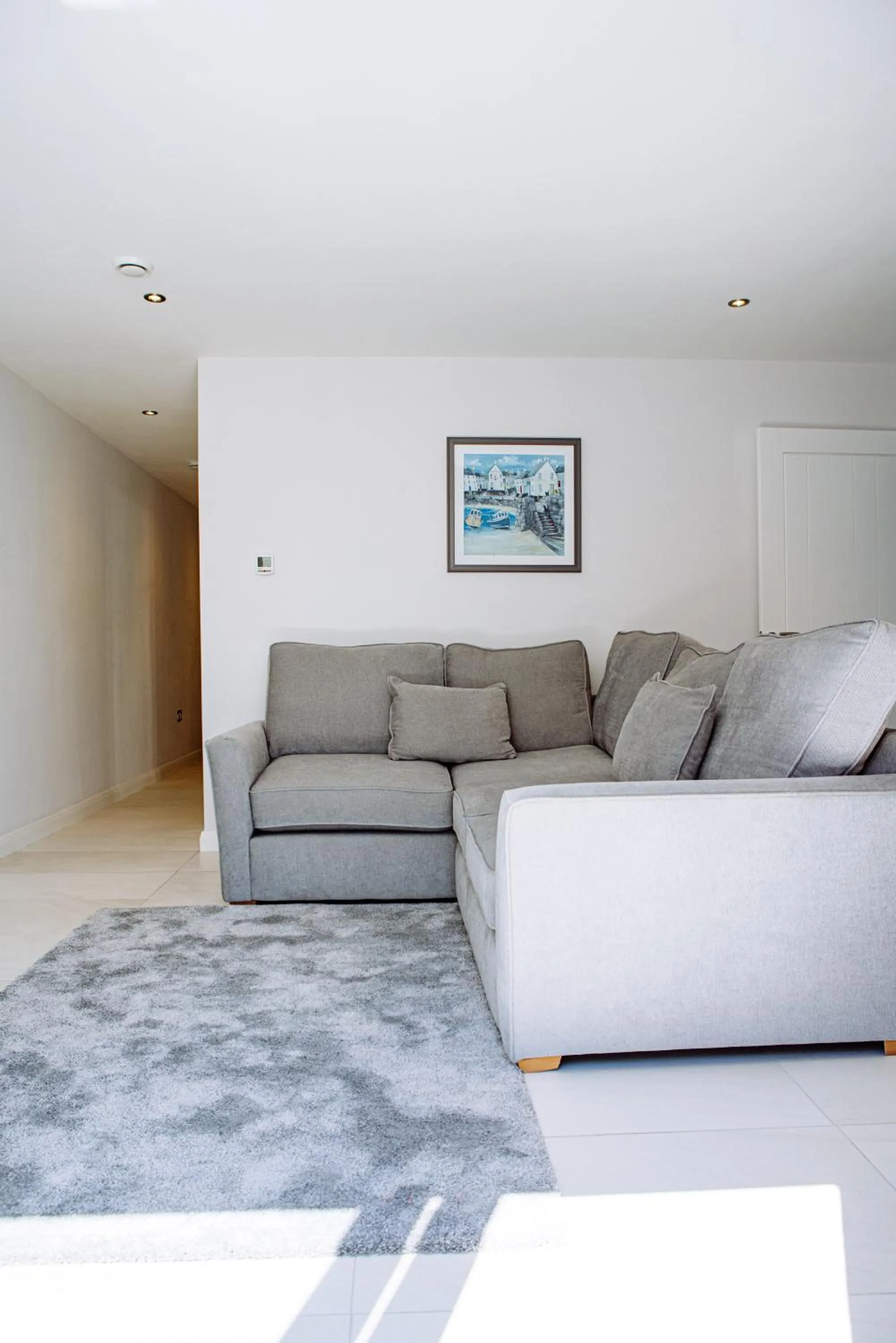 Living room in Sennen Cove Cottage