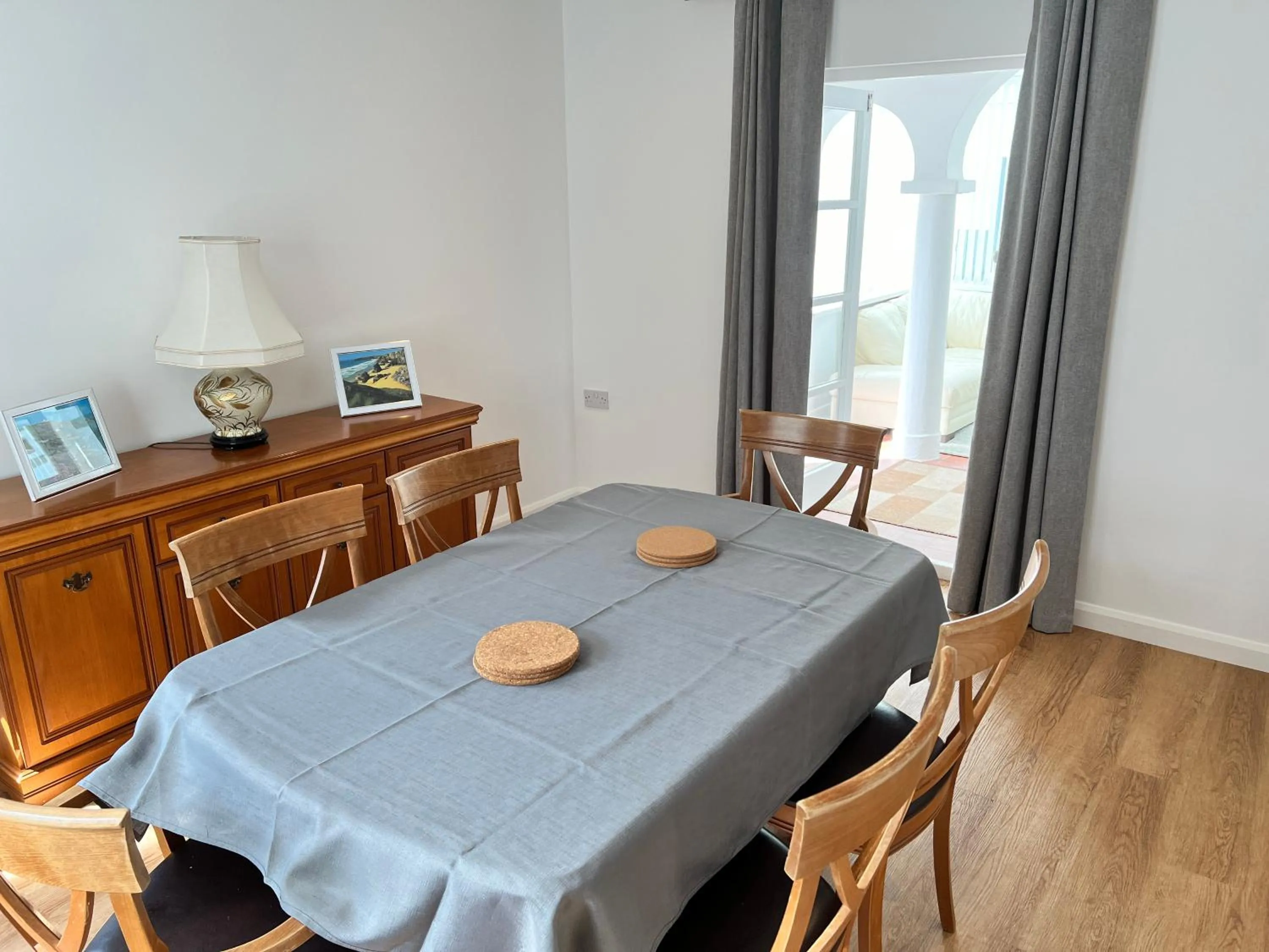 Dining area in Sennen Cove Cottage