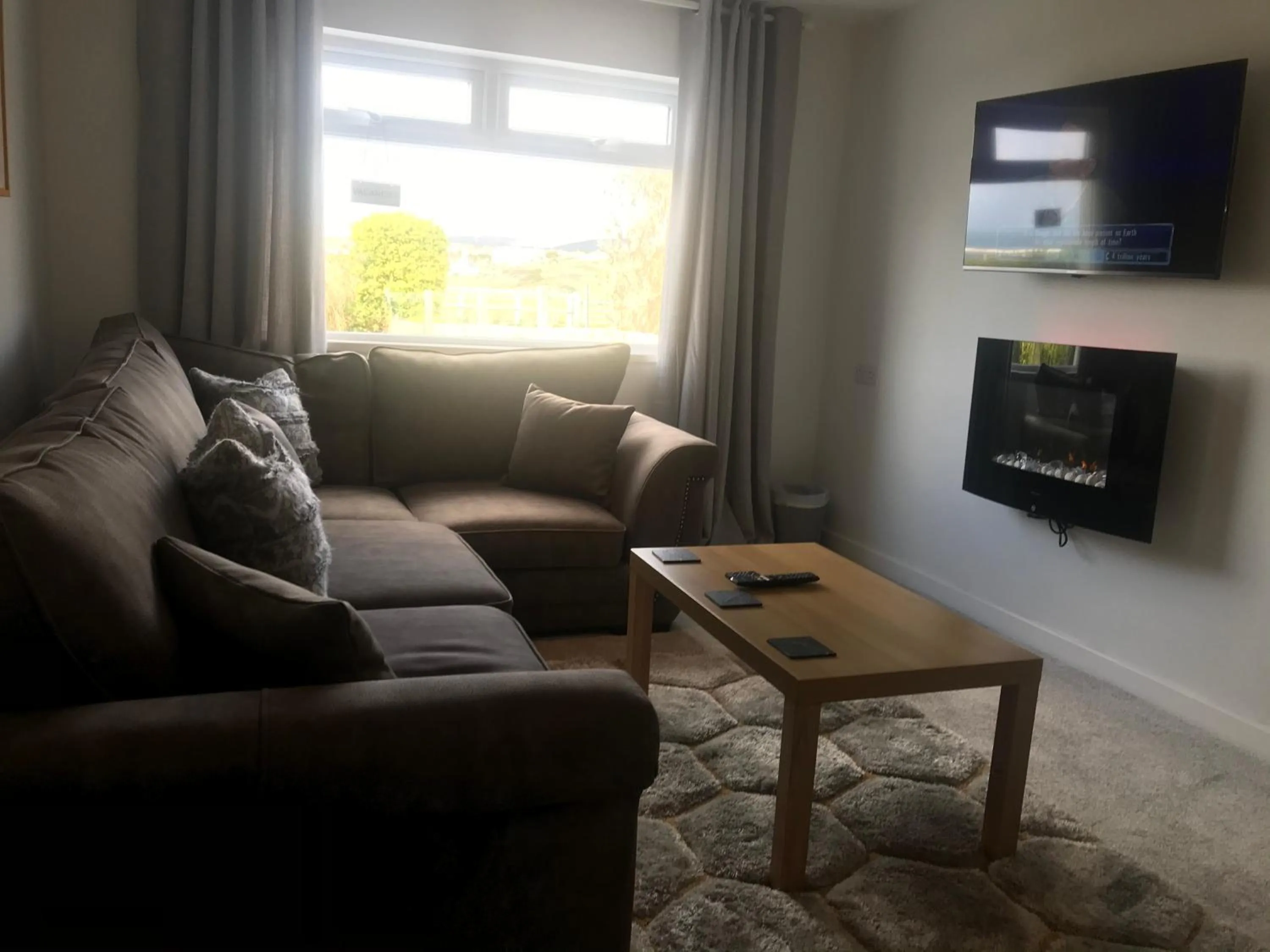 Living room in Sennen Cove Cottage