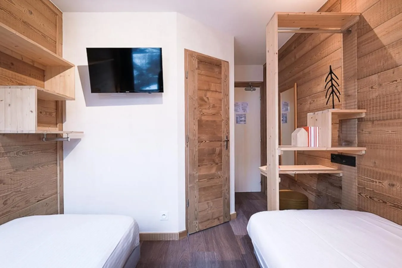 Bed in Hôtel le Christiania