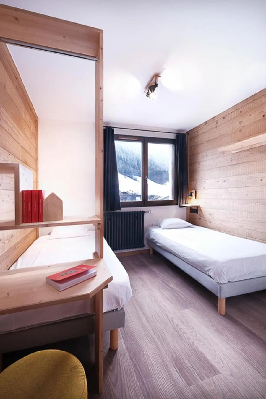 Bed in Hôtel le Christiania