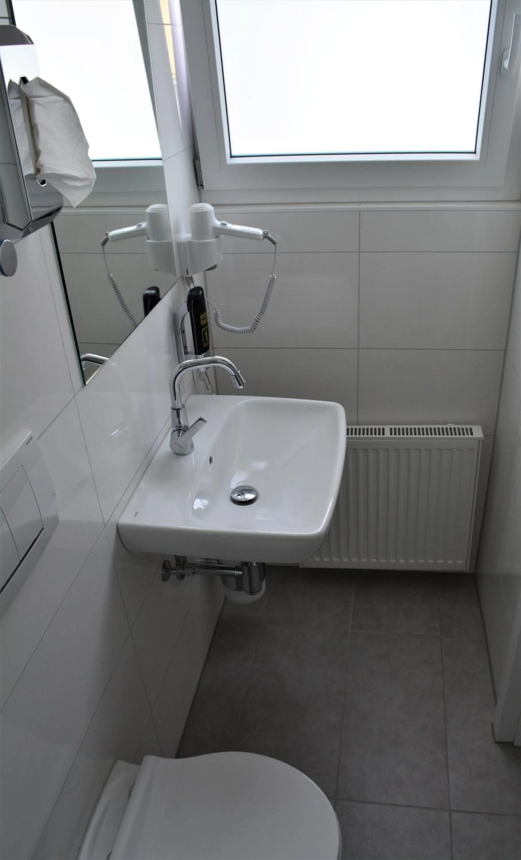 Toilet in Hotel BaWü