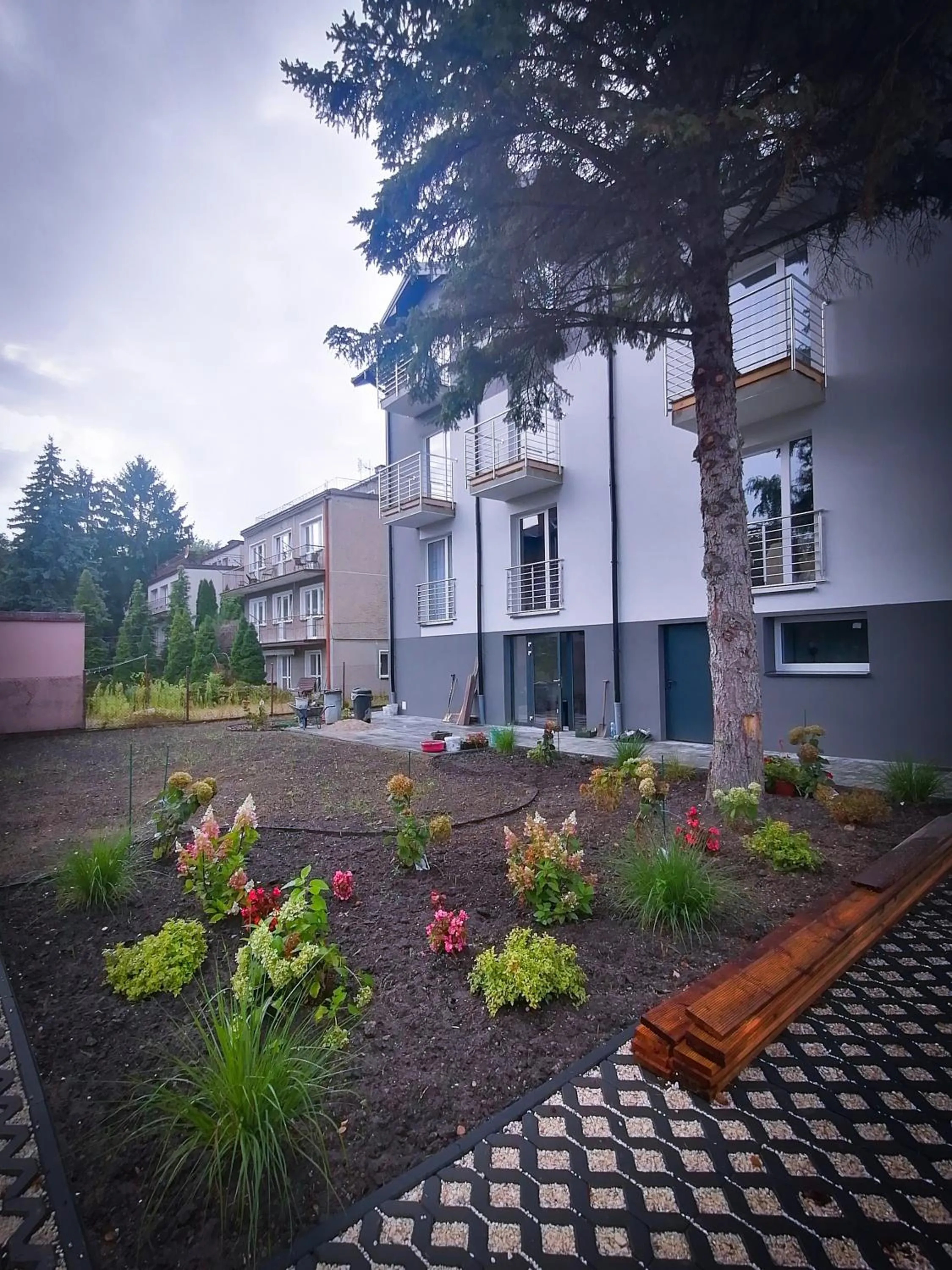 Property building in Willa Moćkówka