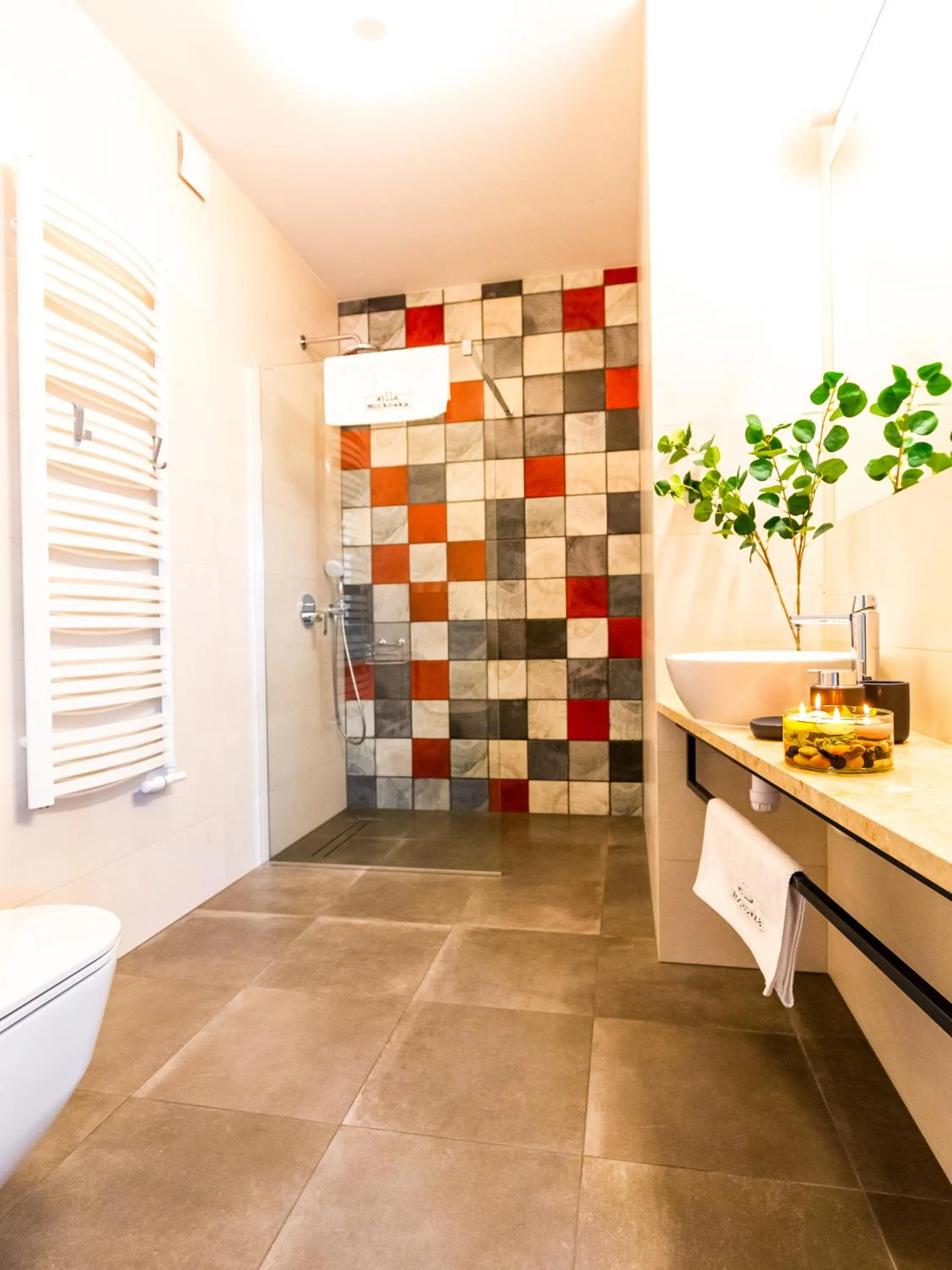 Bathroom in Willa Moćkówka