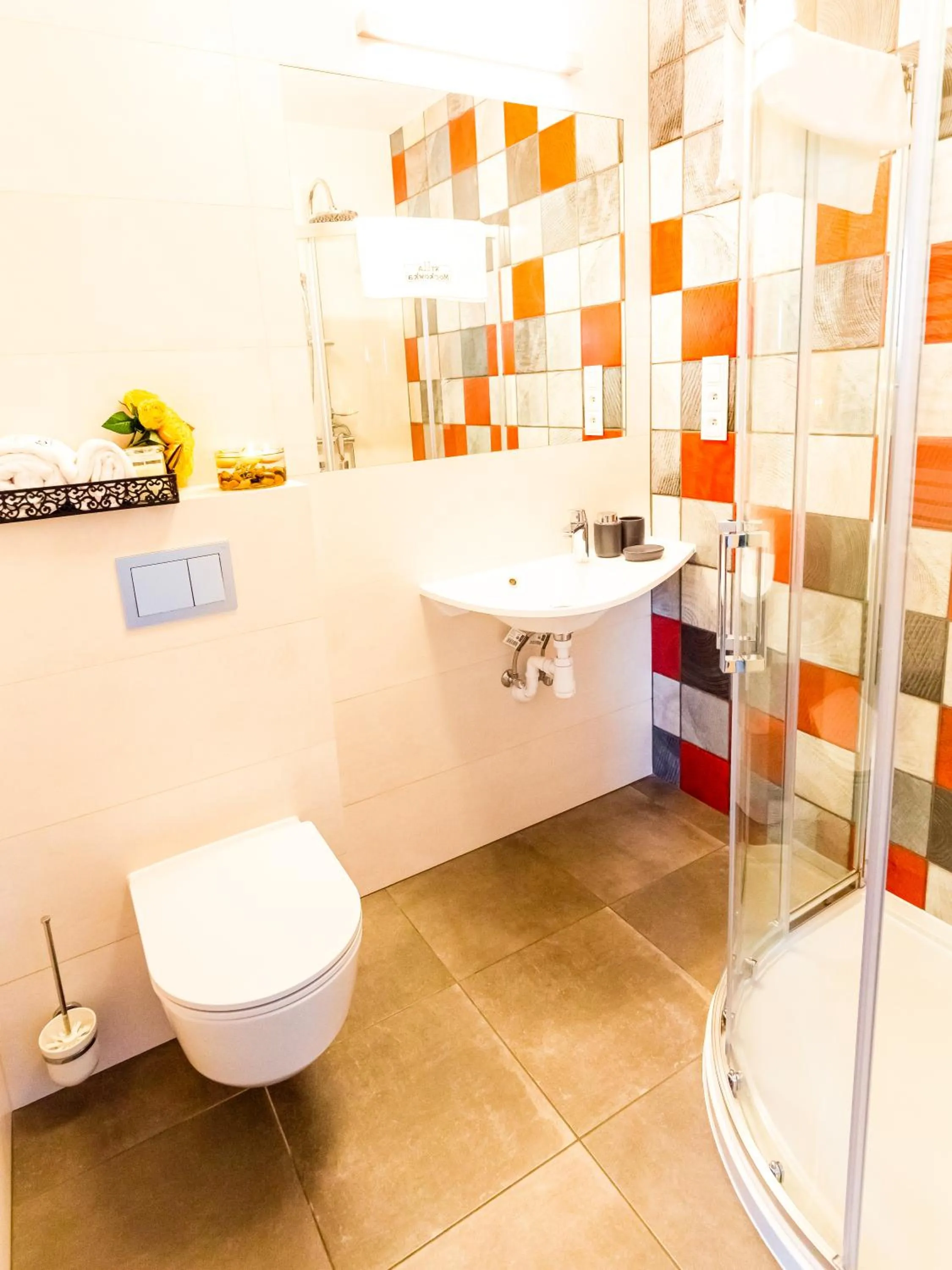 Shower in Willa Moćkówka