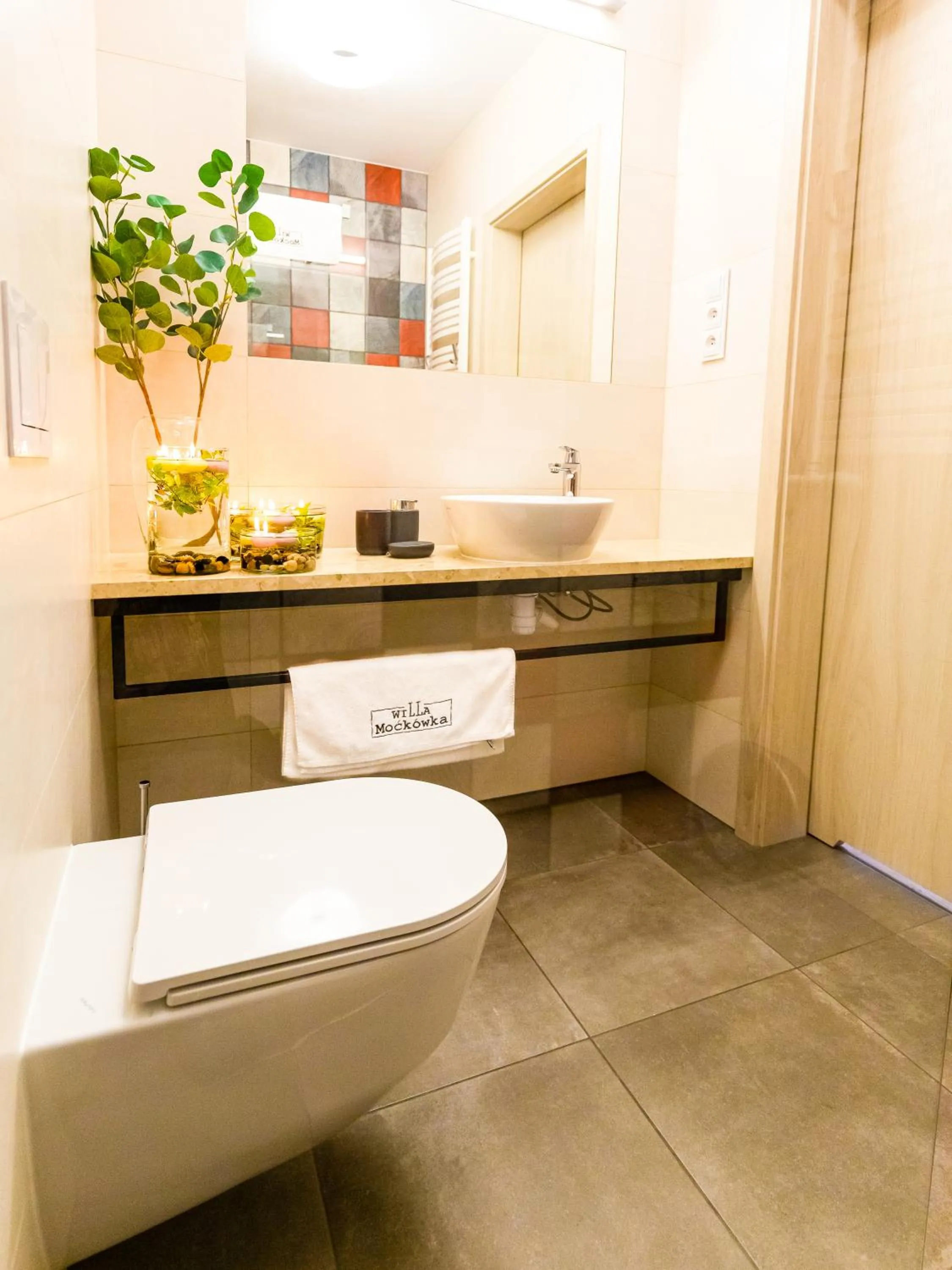 Toilet in Willa Moćkówka