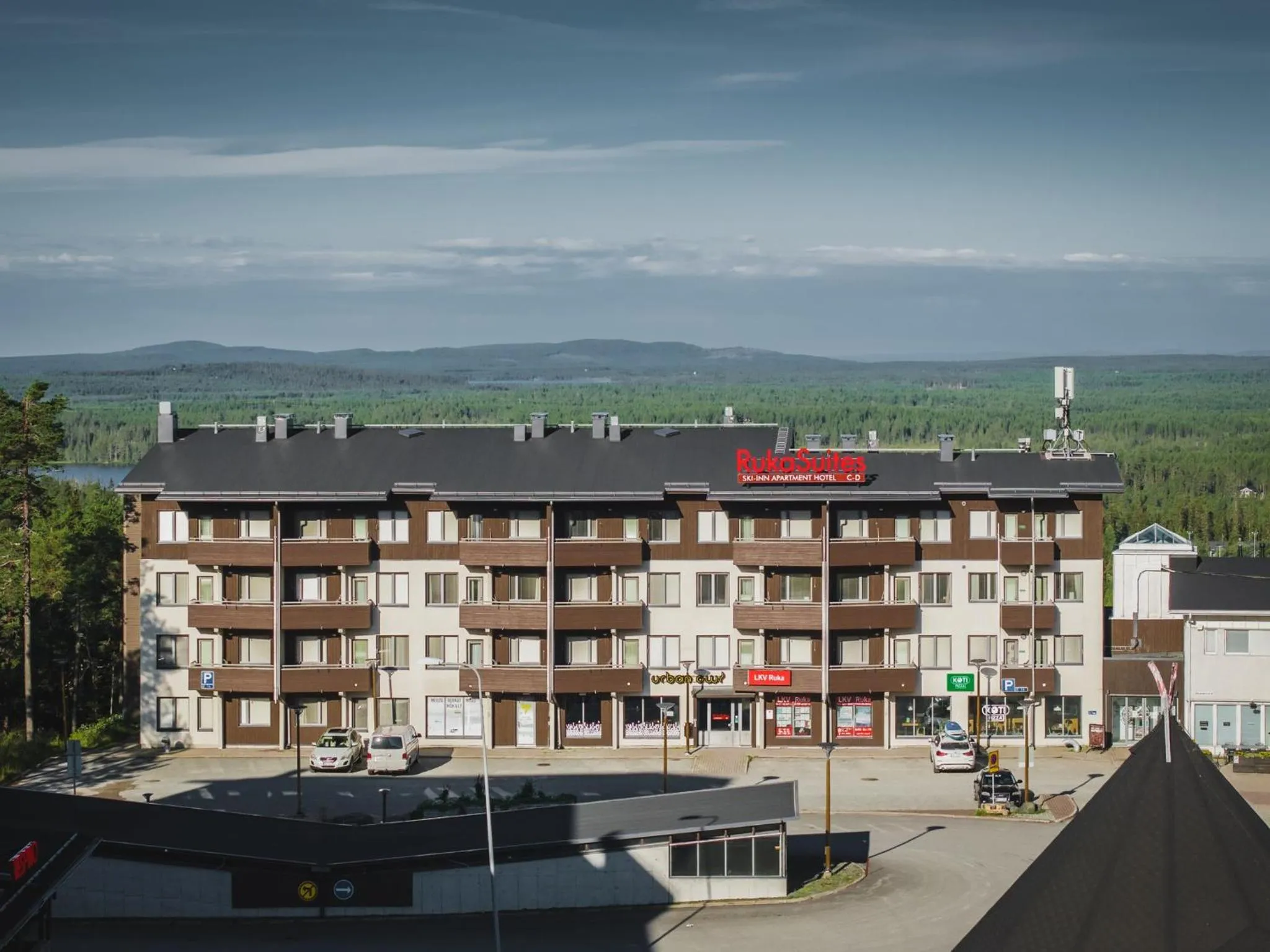 Property building in Ski-Inn RukaSuites