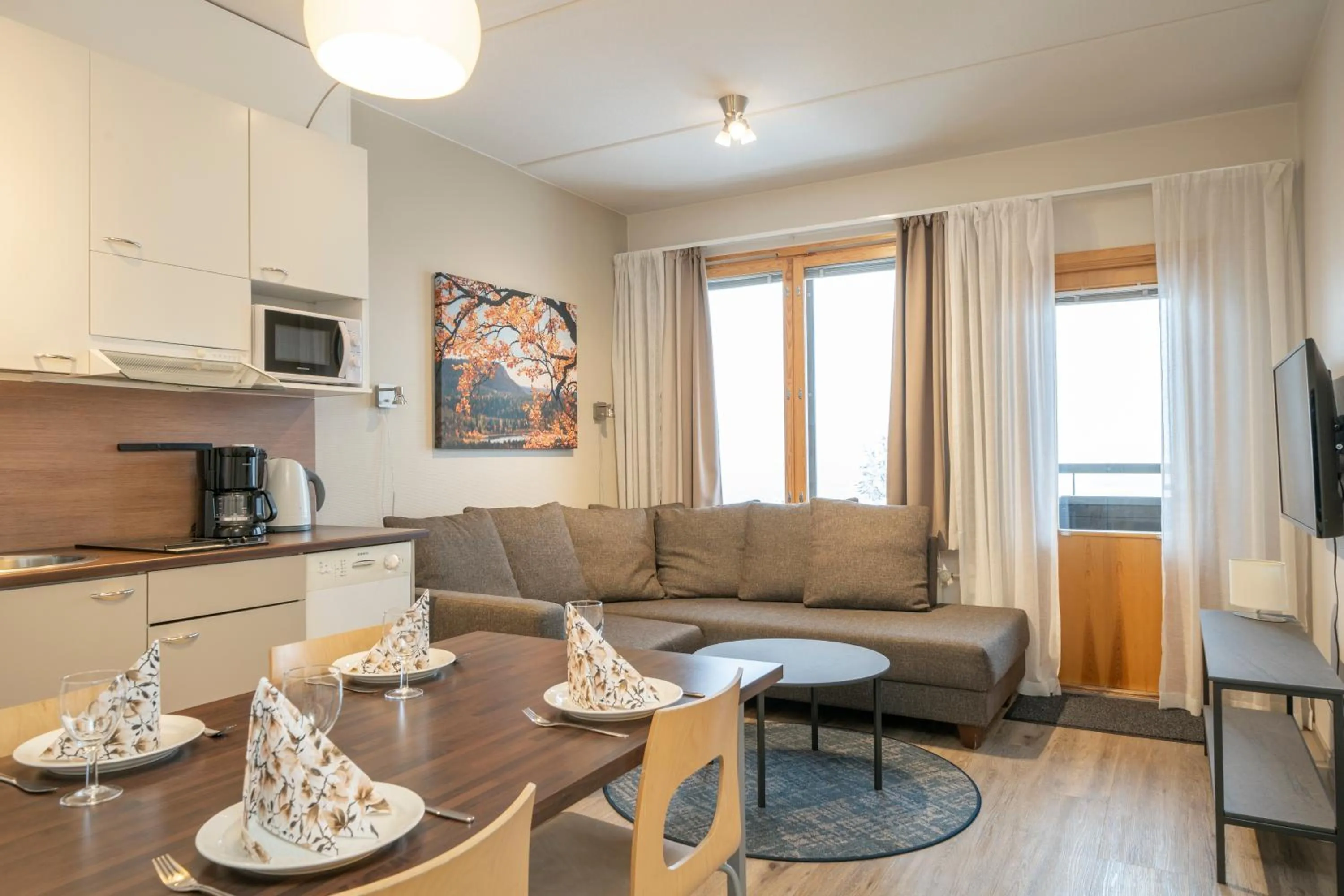 TV and multimedia in Ski-Inn RukaSuites